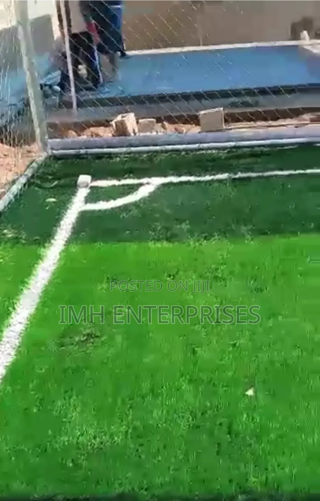 Football Pitch Construction and Grass Laying