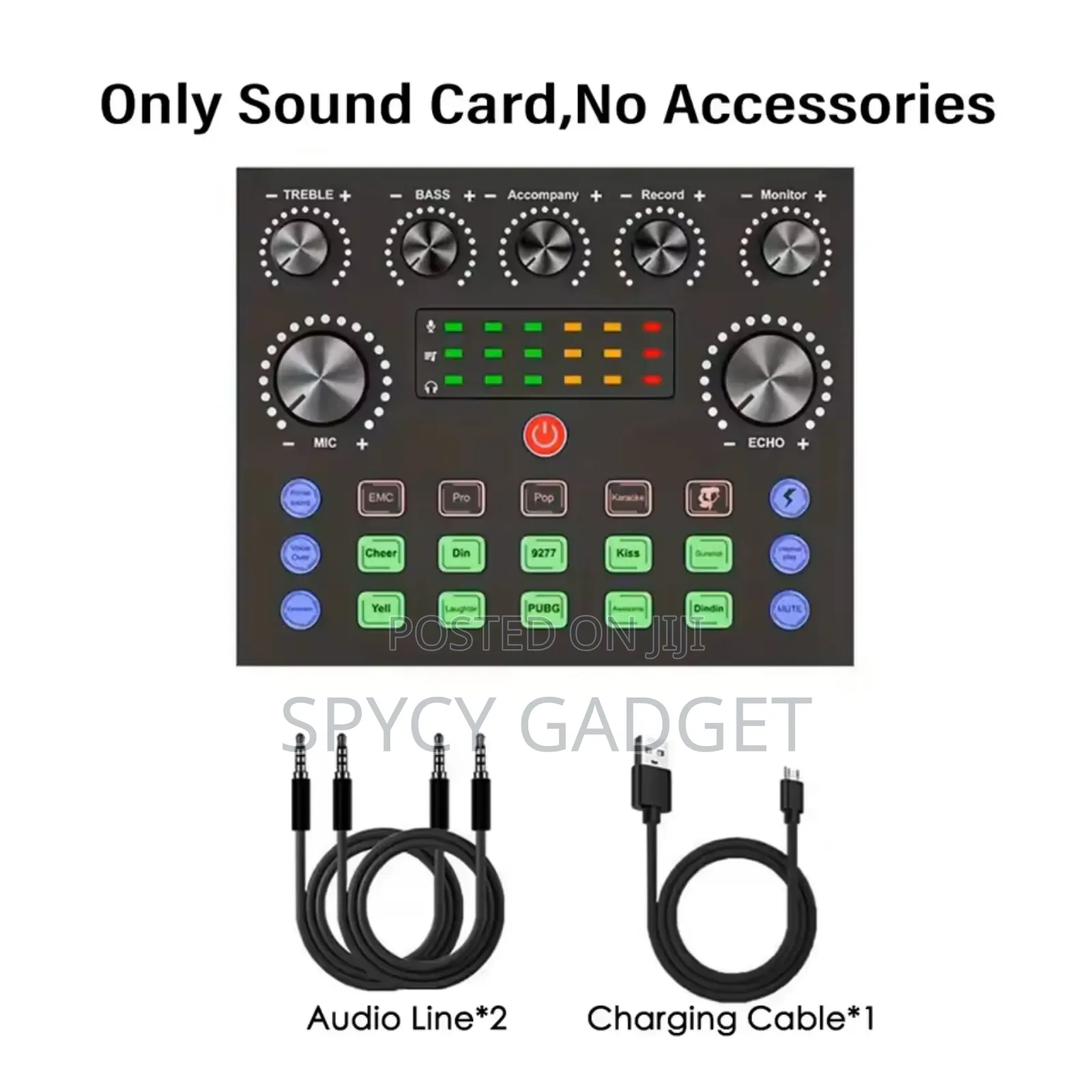 Podcast Full Kits Condenser Microphone With Audio Jacks