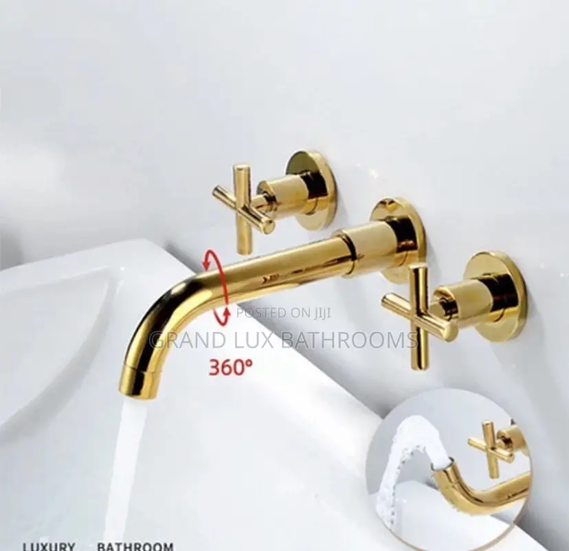 Luxury Gold Wall Tap