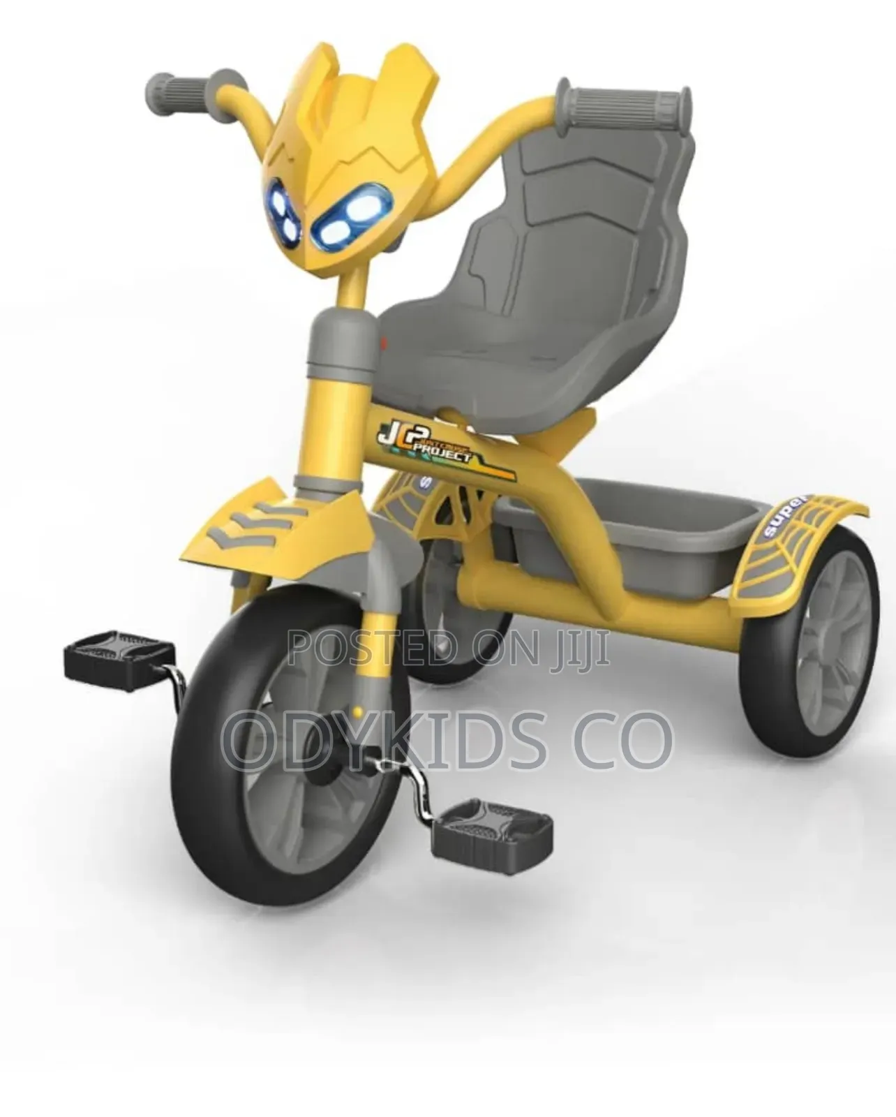 Cool Style 3-Wheel Kids Tricycle for 2
To 4 Year Children