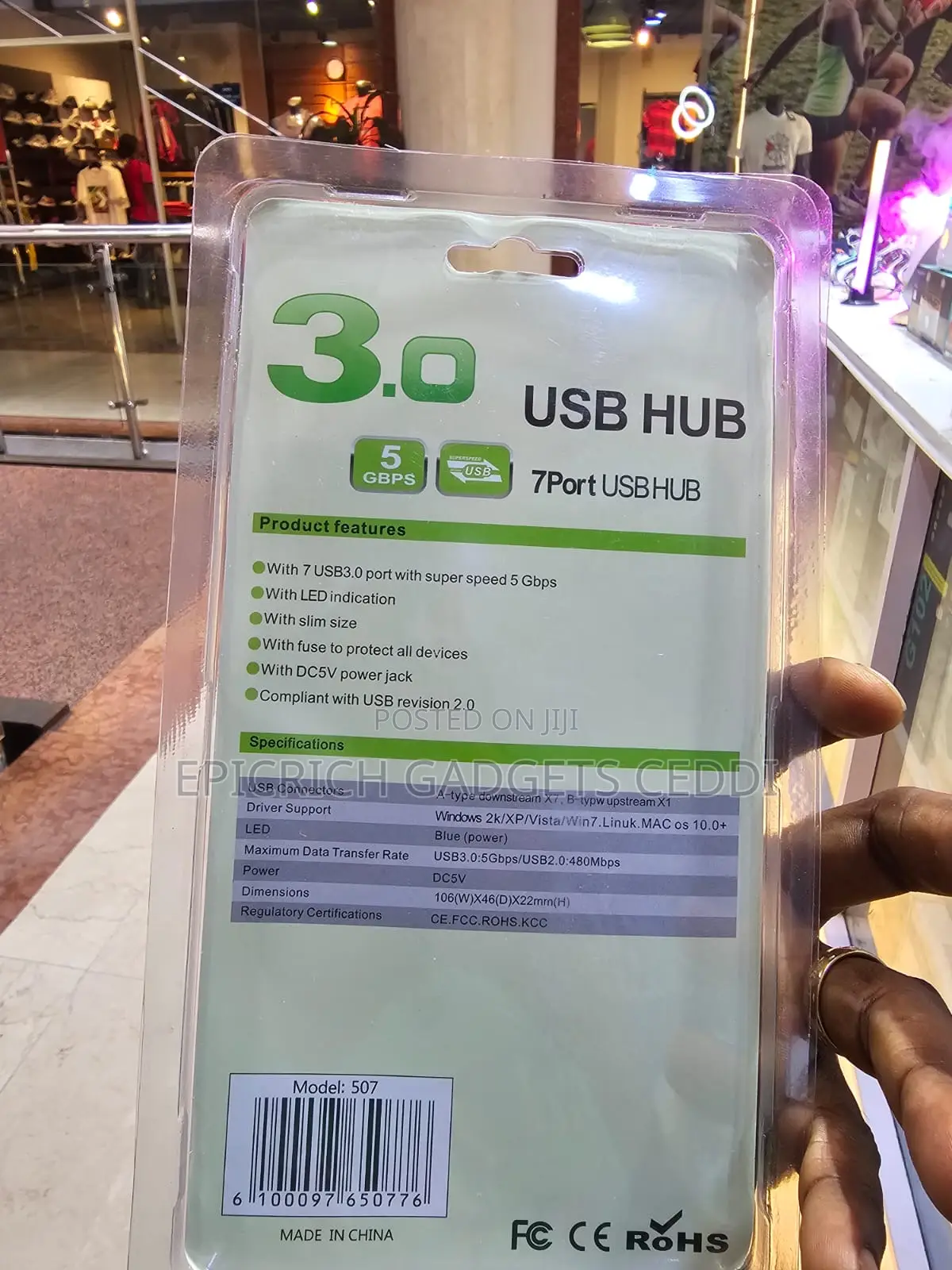 7 Port Usb Hub