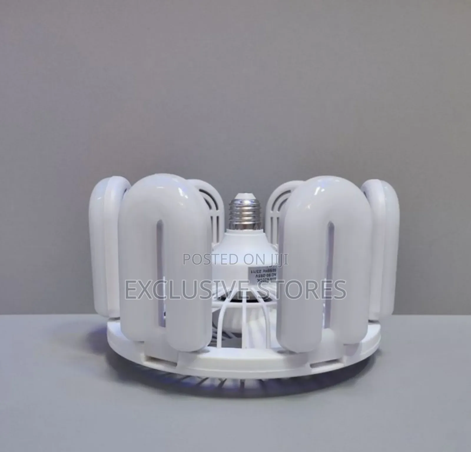 U-Shaped Mini Ceiling Fan With Light