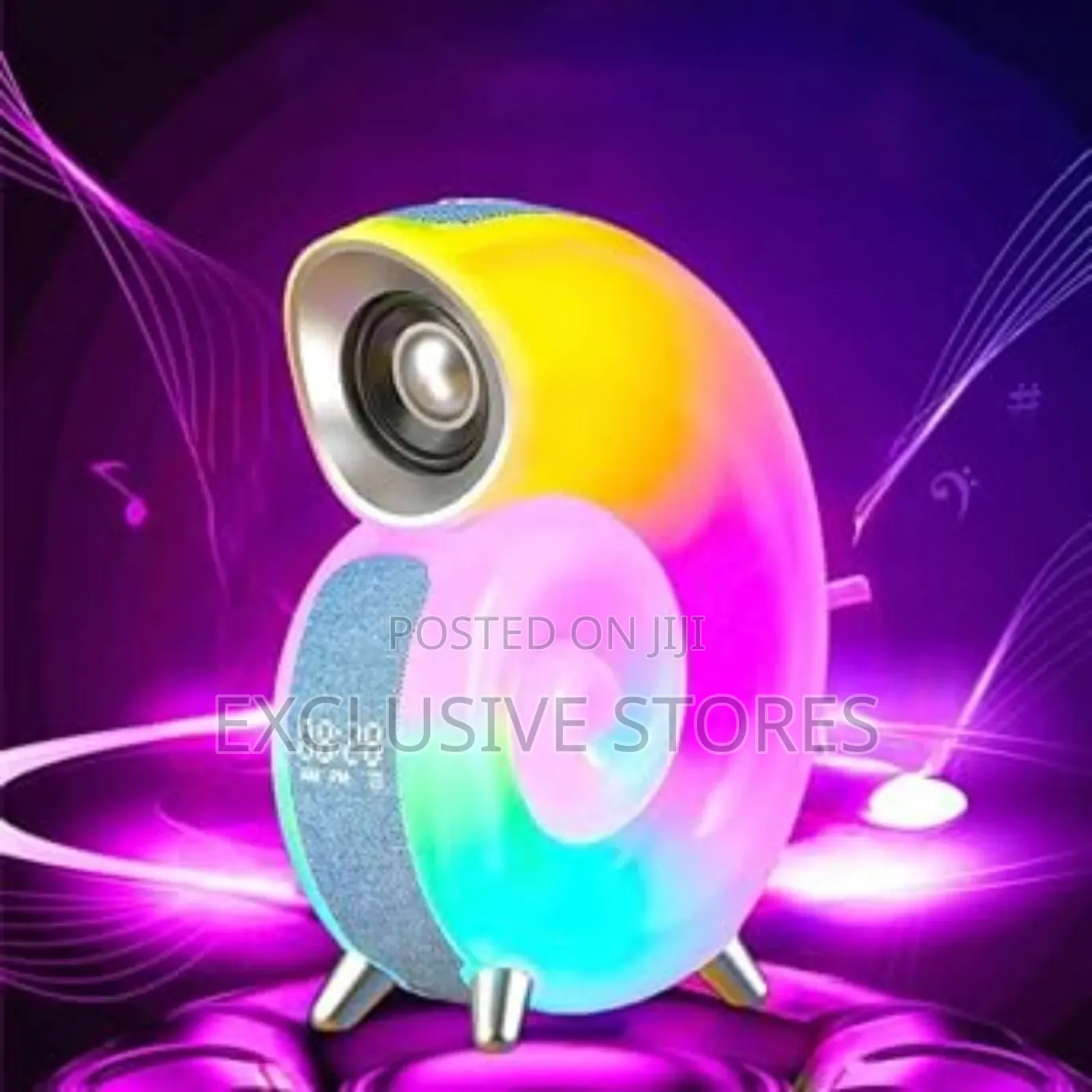 Desktop Bluetooth Speaker, Alarm Clock and RGB Light