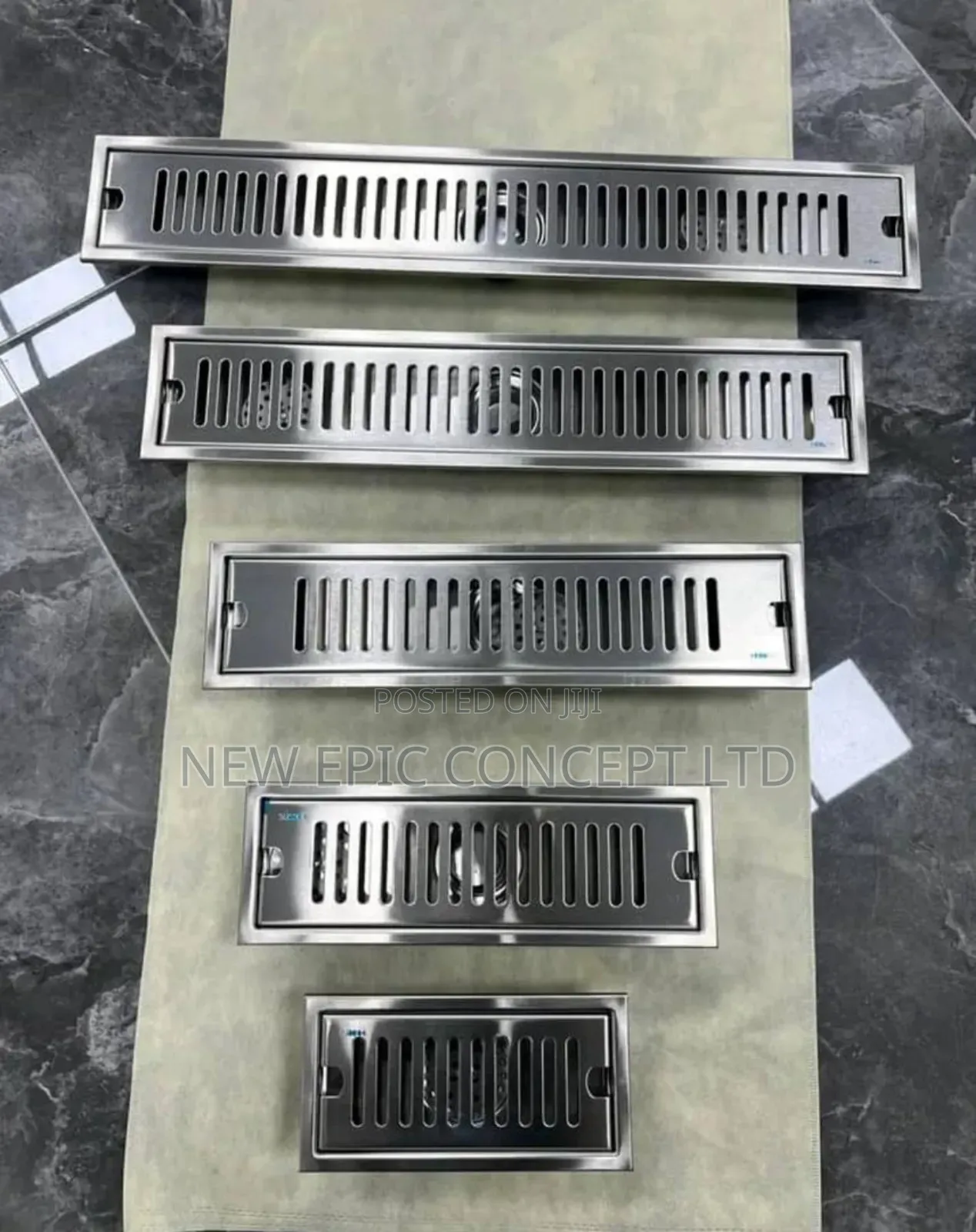 60cm Antitrust And Black Floor Drain