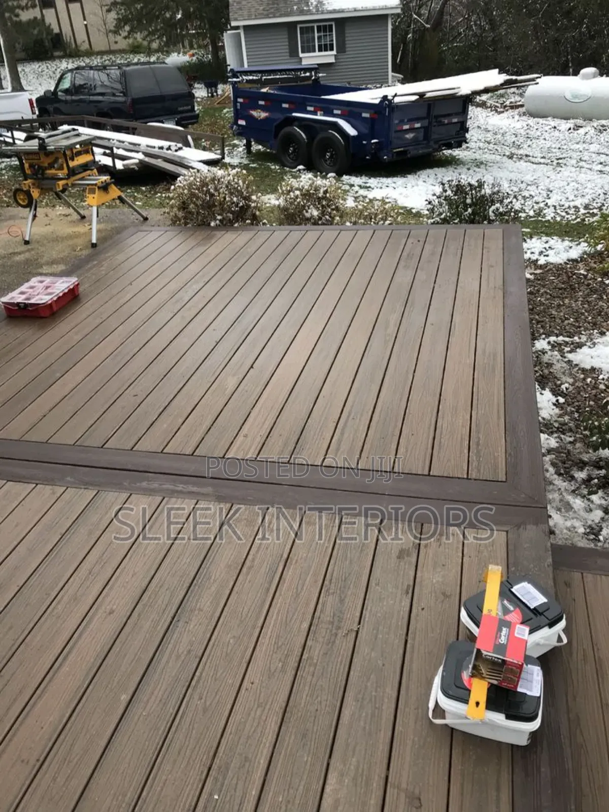 Padded Wpc Floor Deck