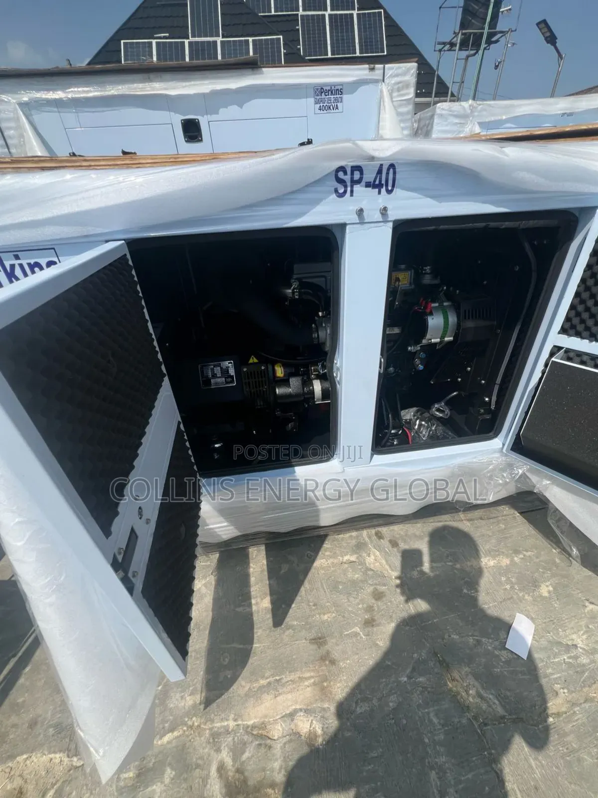 40kva Uk Perkins Soundproof Copper Coil Generator