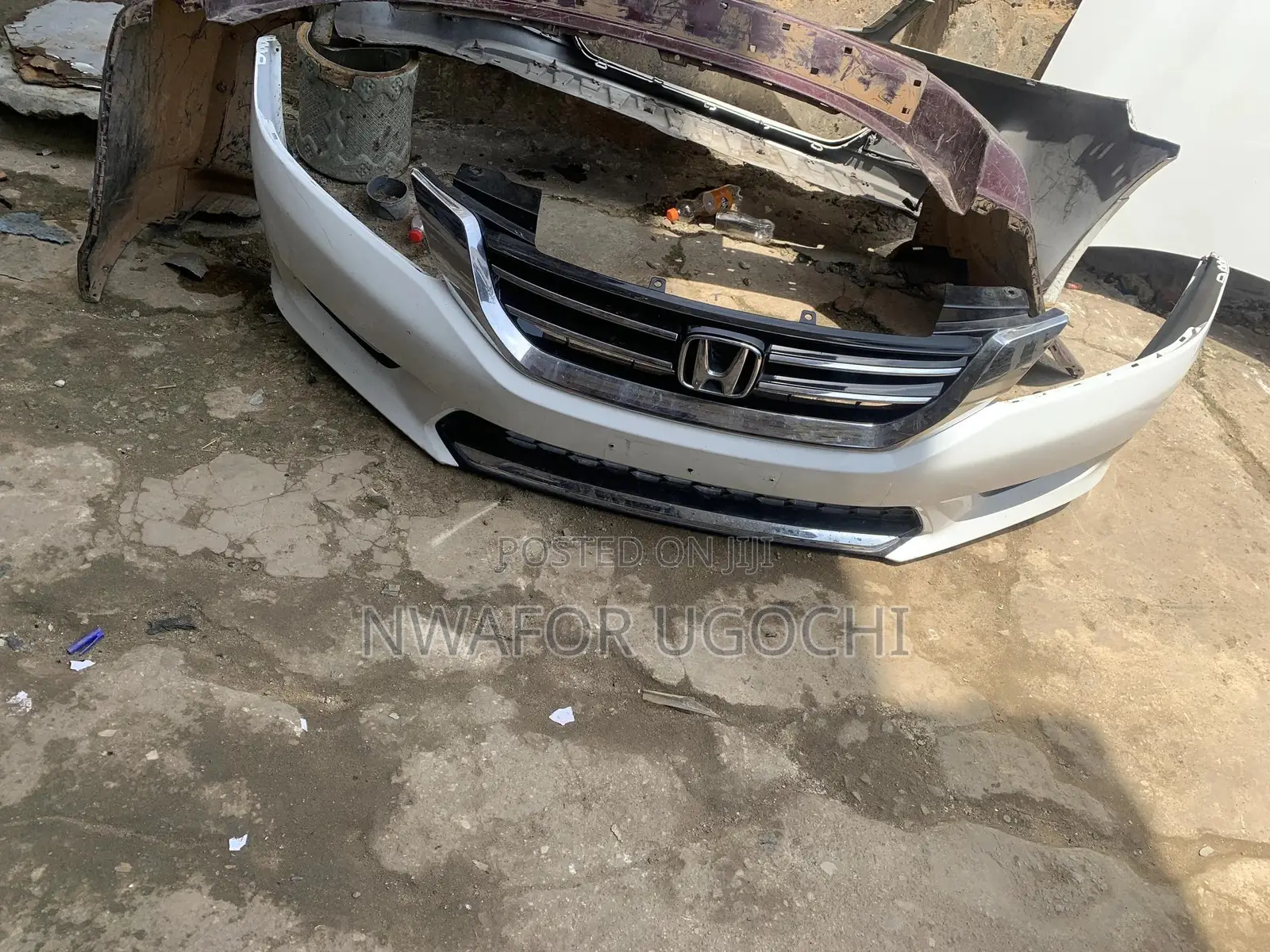 Complete Front Bumper for 2013-2014 Accord