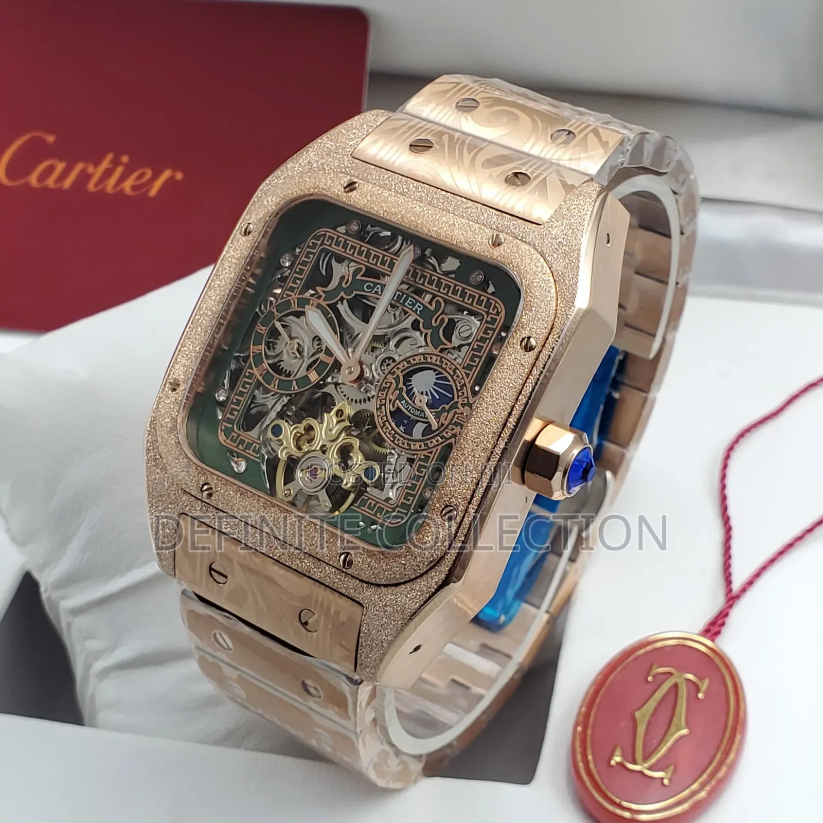 Smooth Face Automatic Cartier Wristwatch