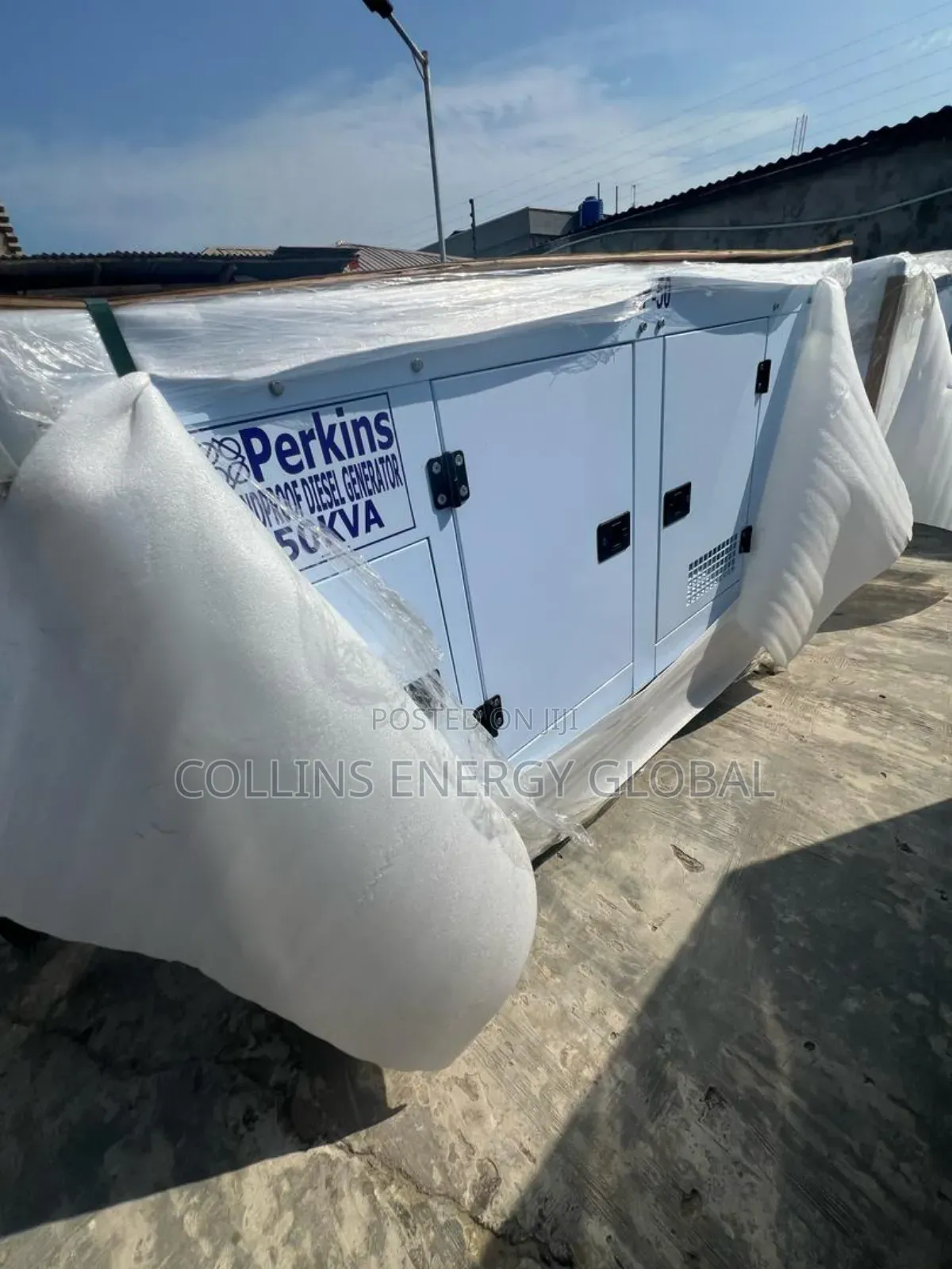 50kva Uk Perkins Soundproof Copper Coil Generator