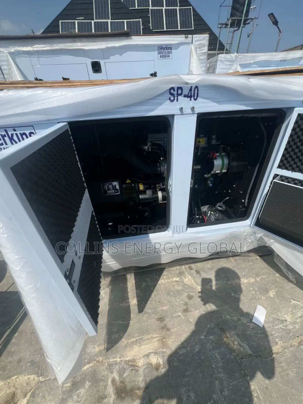 40kva Uk Perkins Soundproof Copper Coil Generator
