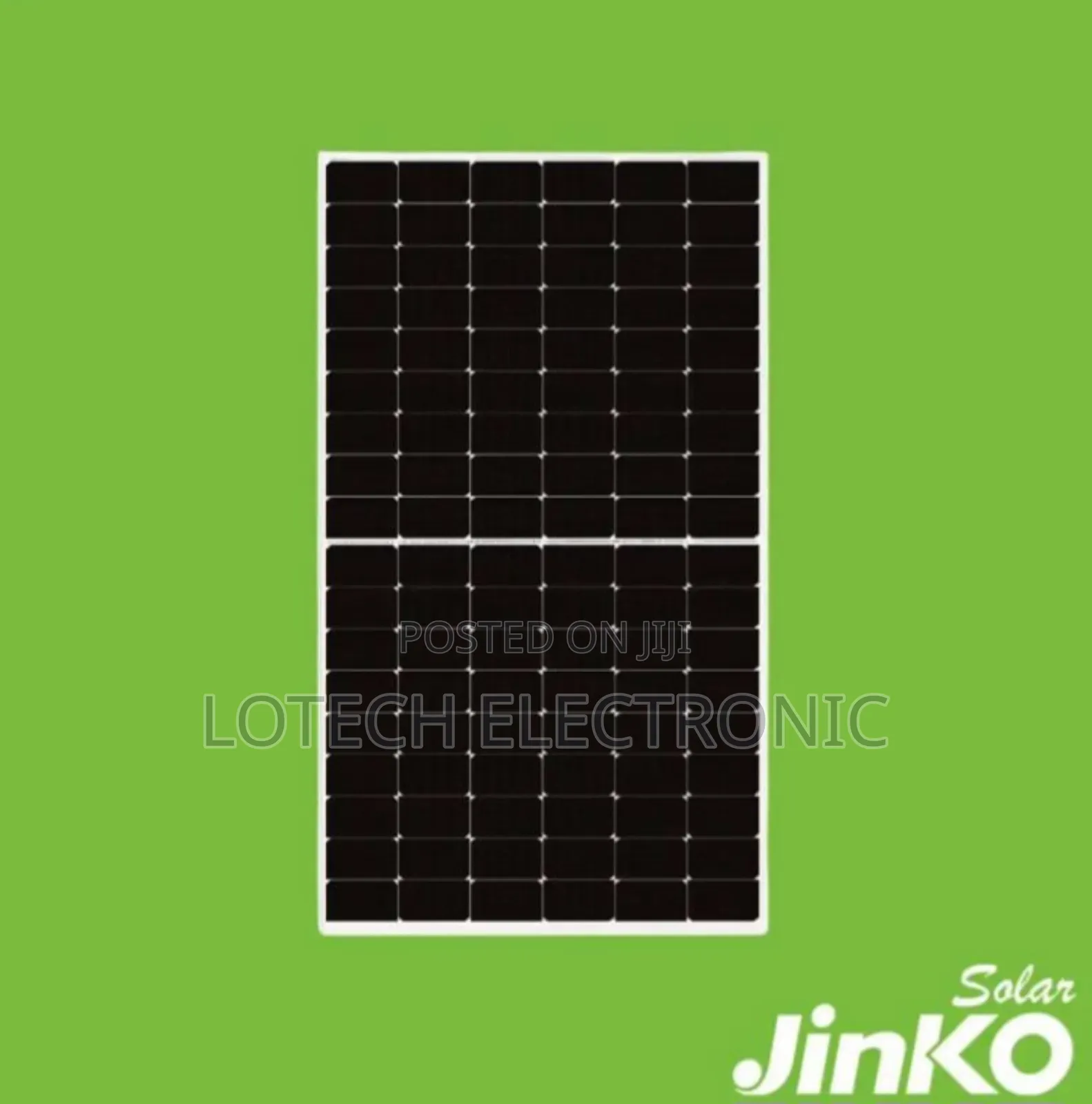 Jinko Sp 590w Mono- Single Face Glass Solar Panel – 144 CLS