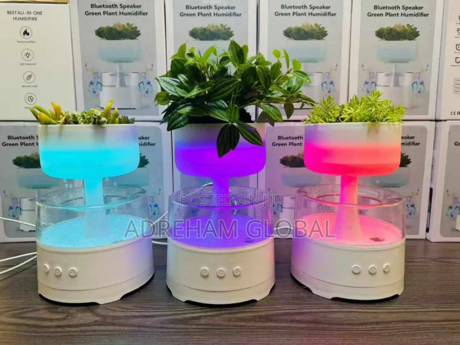 Bluetooth Speaker Humidifier (Plant Not Included)