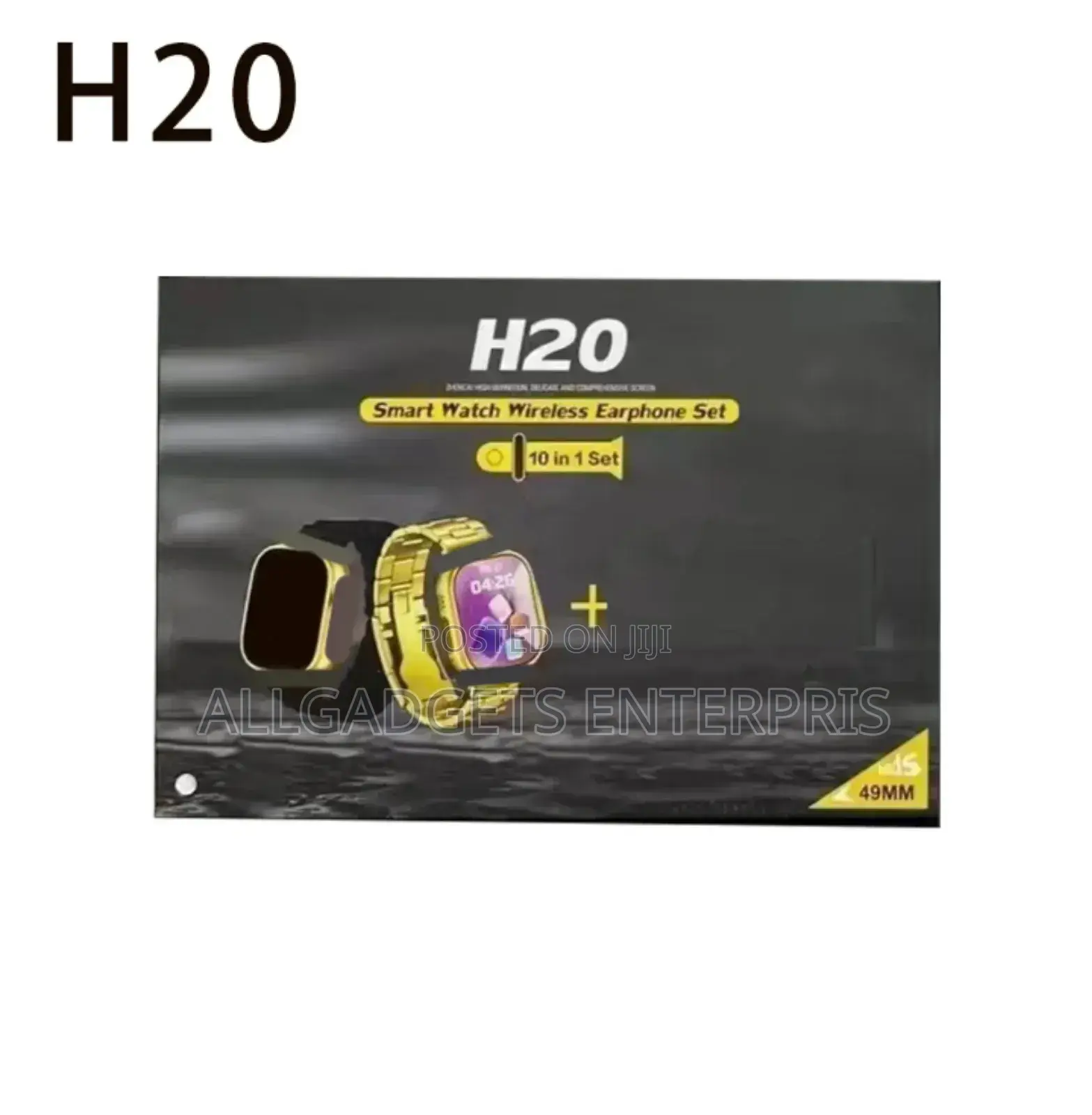 H20 Smartwatch Gold