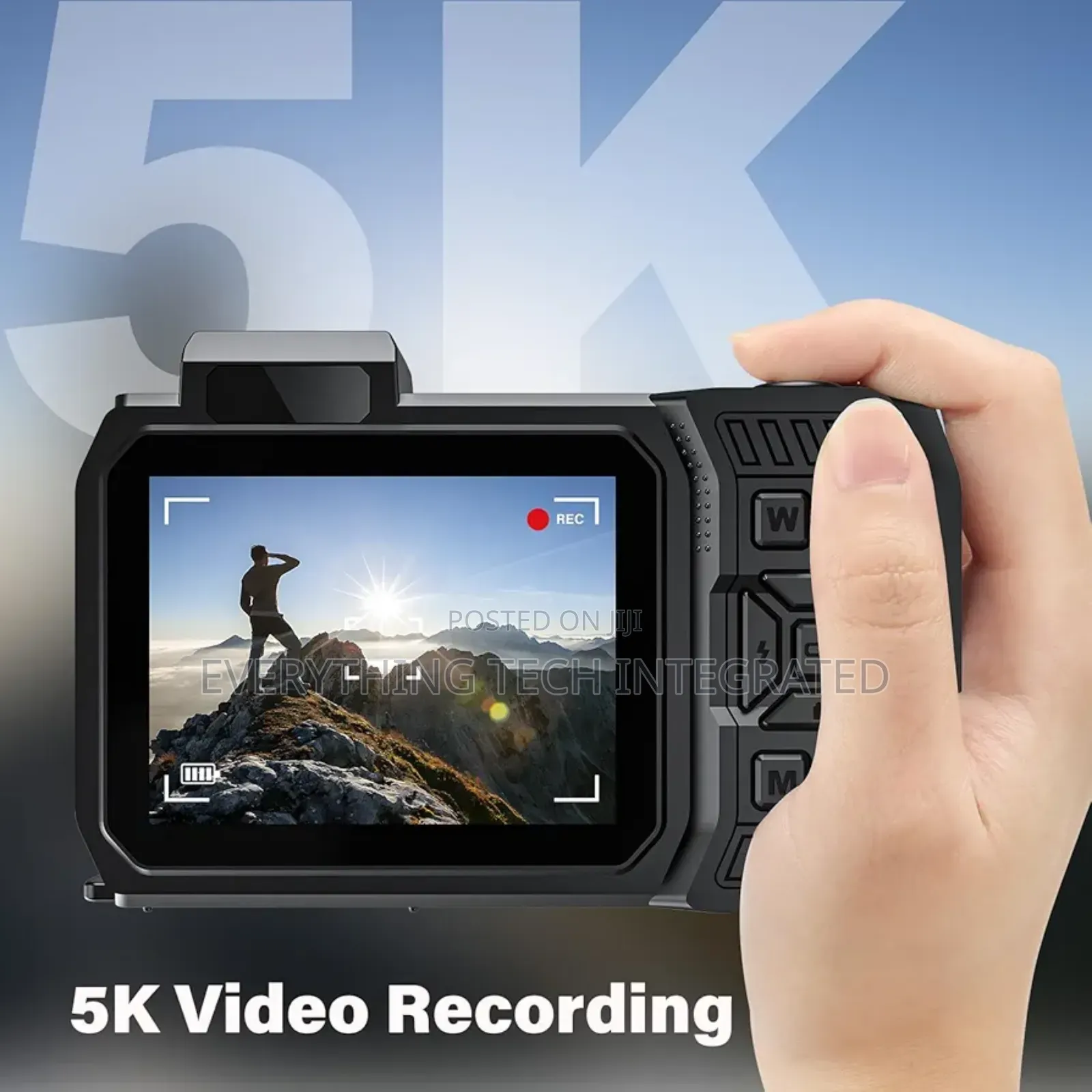 Uhd Rugged Waterproof Dustproof Shockproof Digital Camera