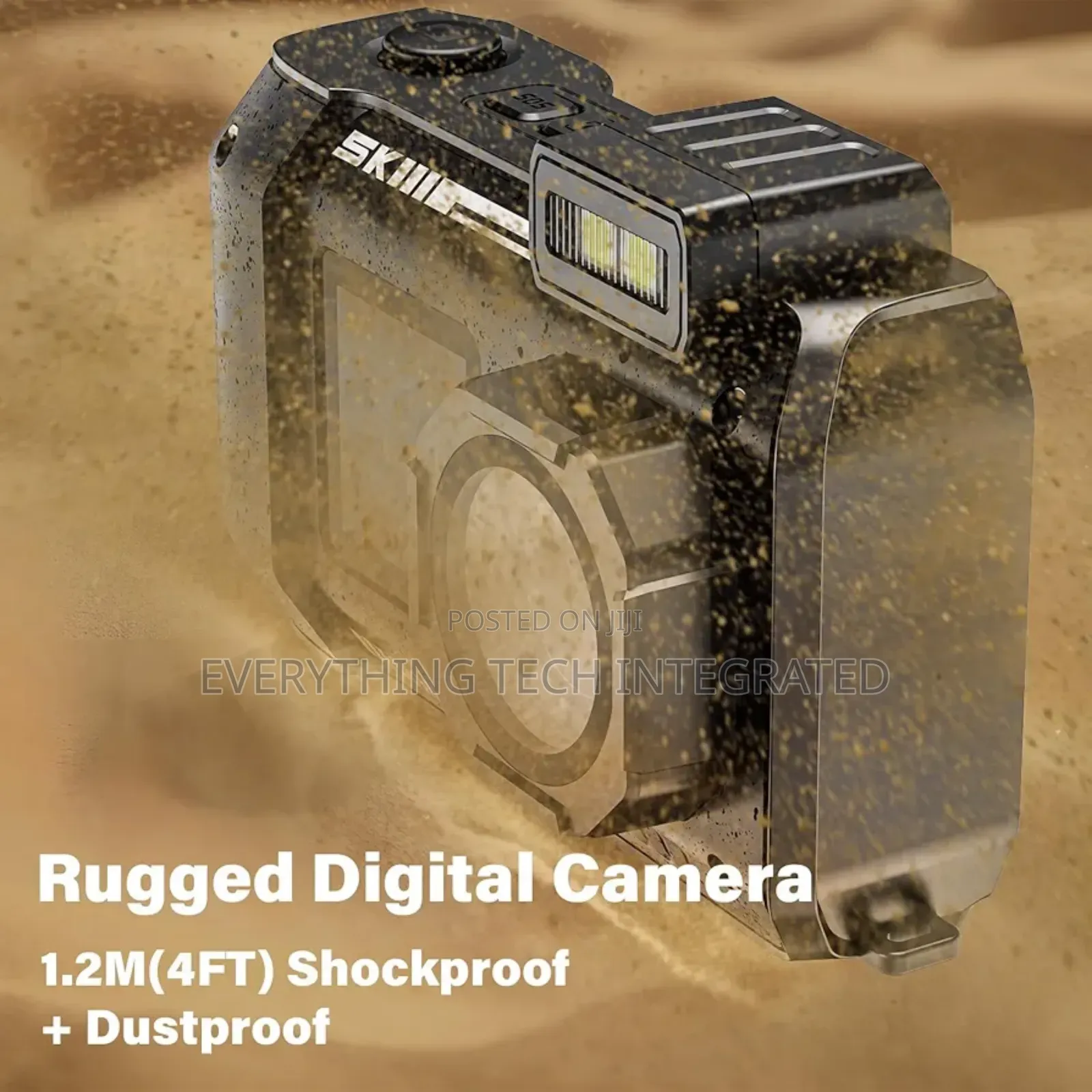 Uhd Rugged Waterproof Dustproof Shockproof Digital Camera