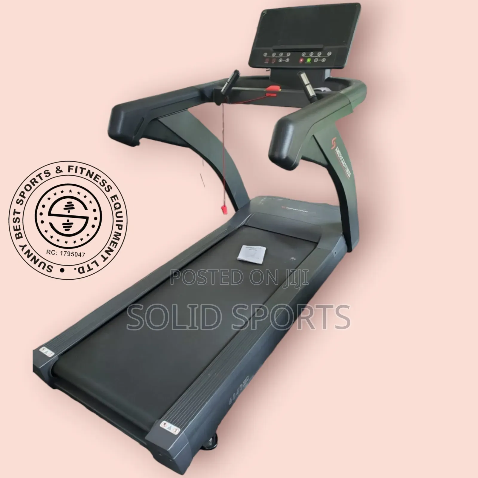 Heavy Duty Commercial 4 Hp Treadmill American Fitness