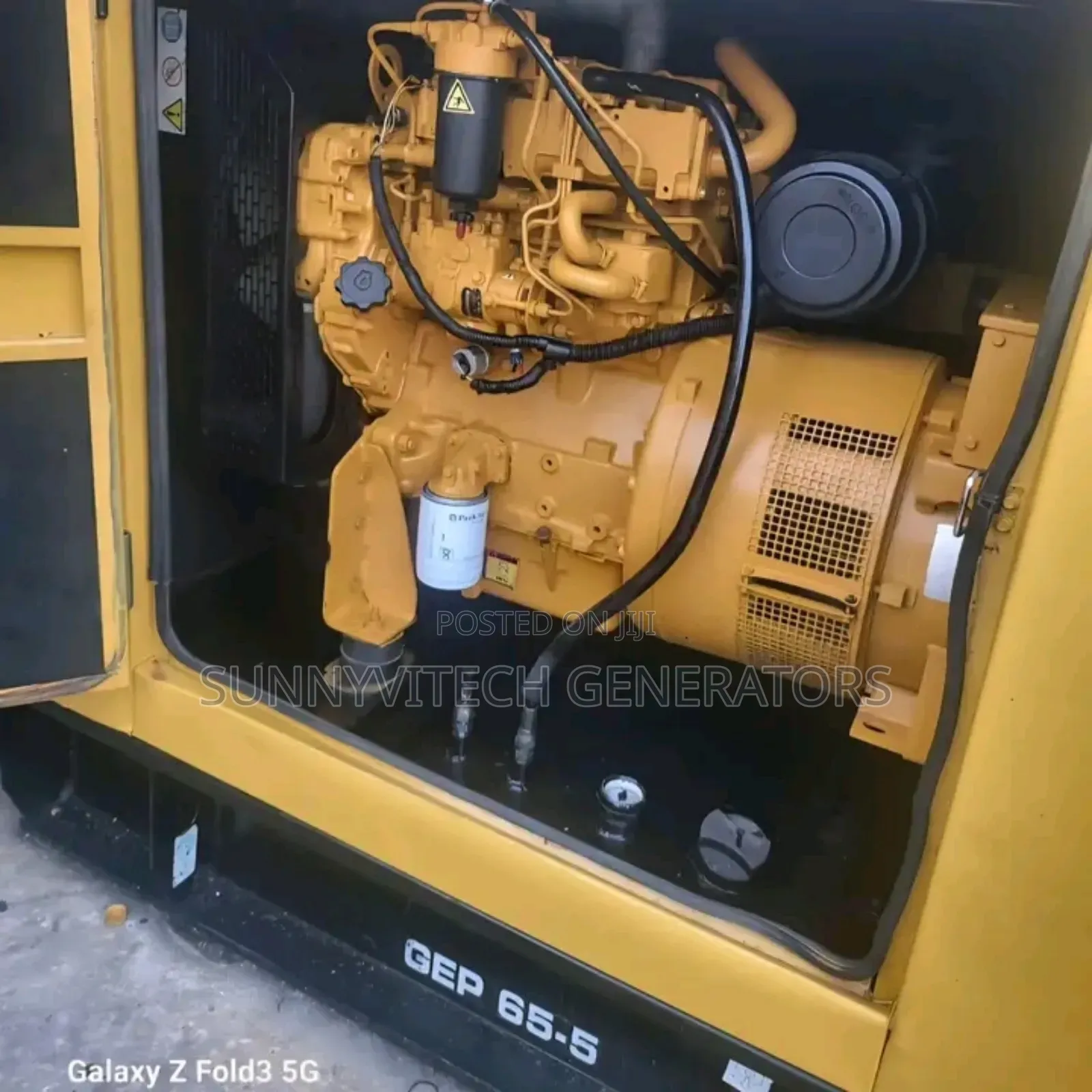 60kva Generator Mantrac Super Silence Almost New