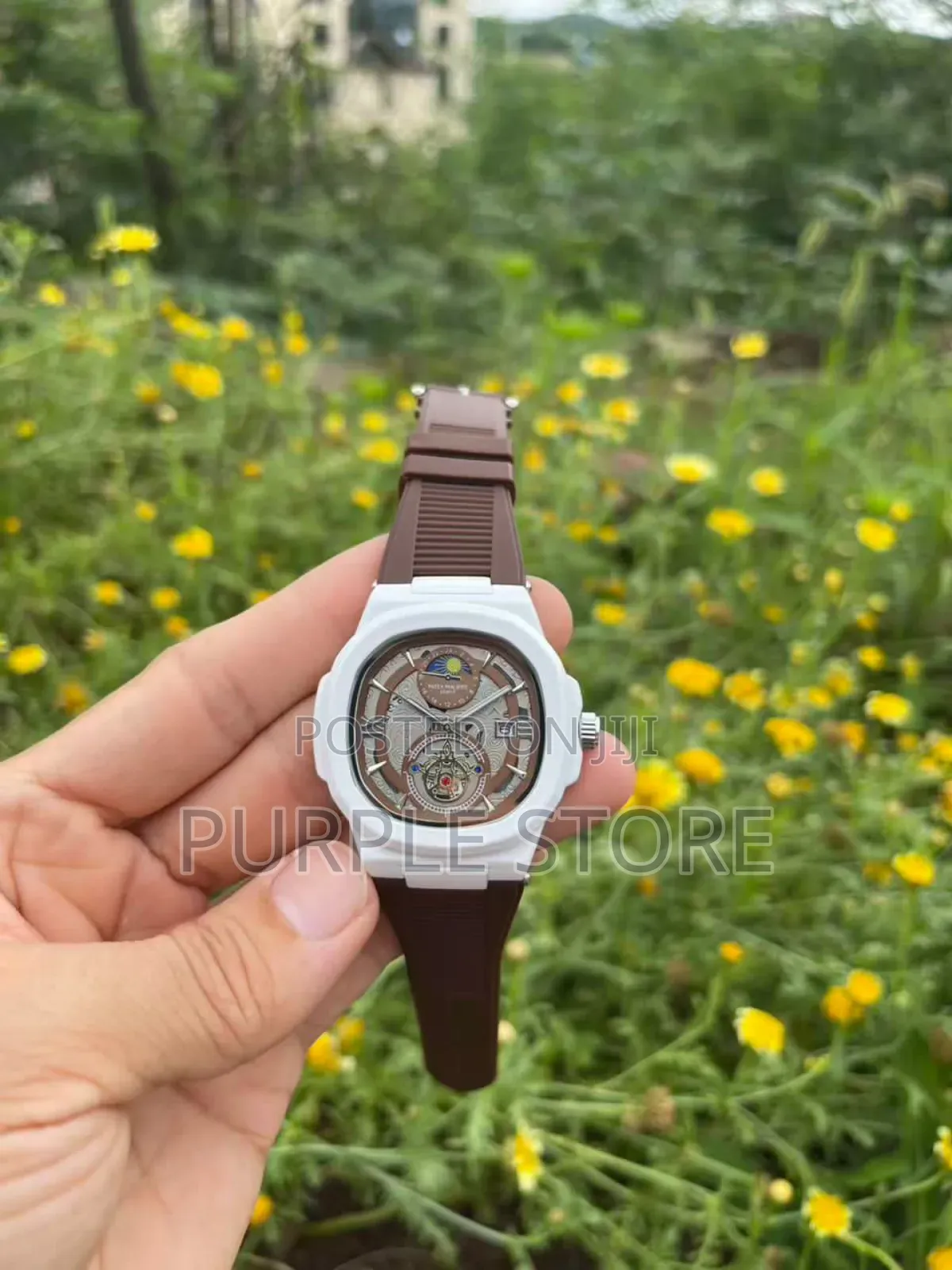 Patek Philippe Quality ,- Rubber-Strap - Watches 