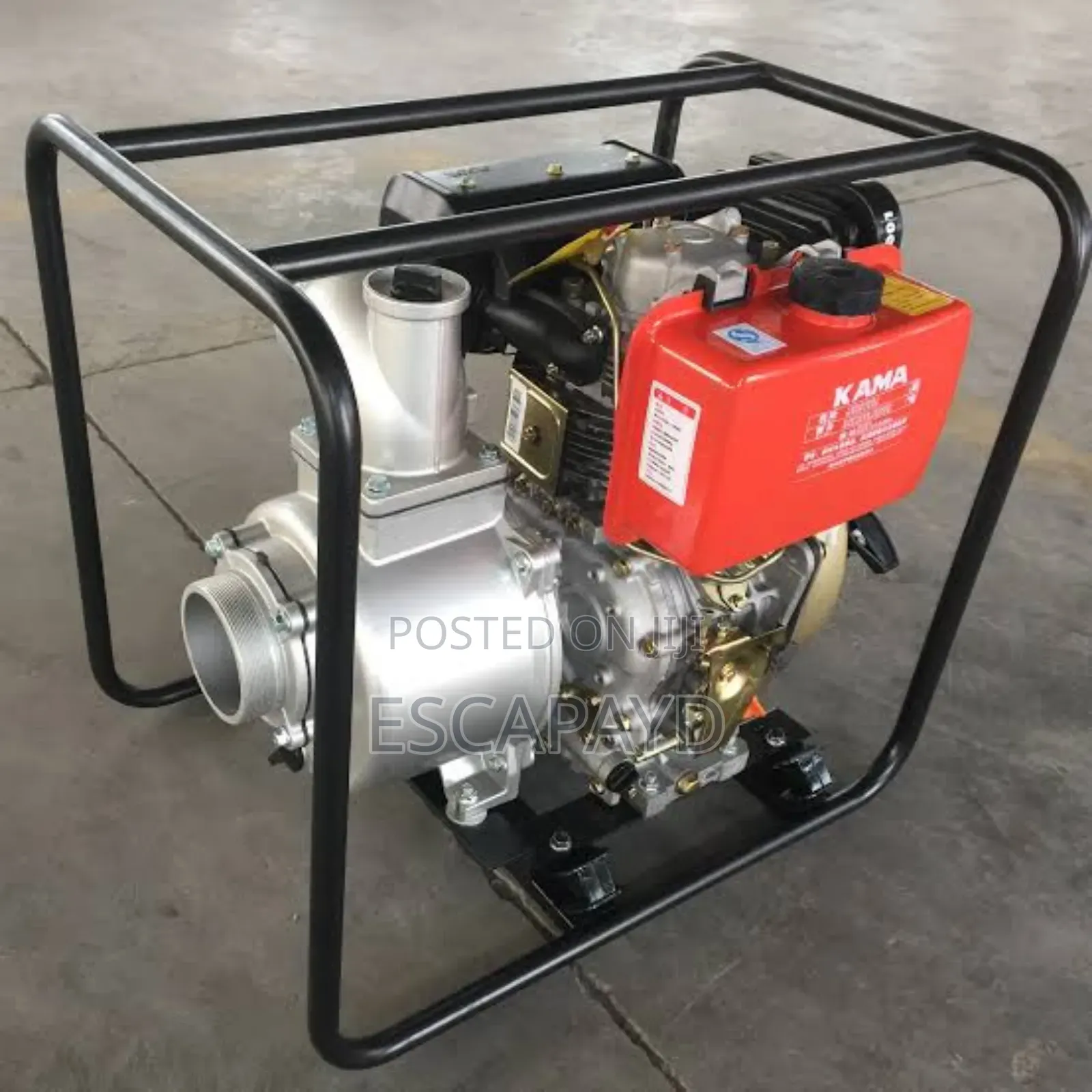 Kama 4-Inch Diesel Portable Pump – Maximum Flow Performance