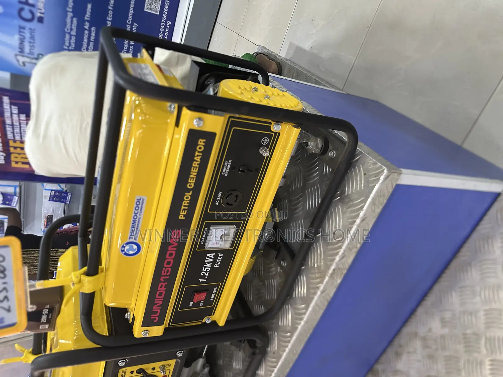 Haier Thermocool 1.25kva Generator Junior Series