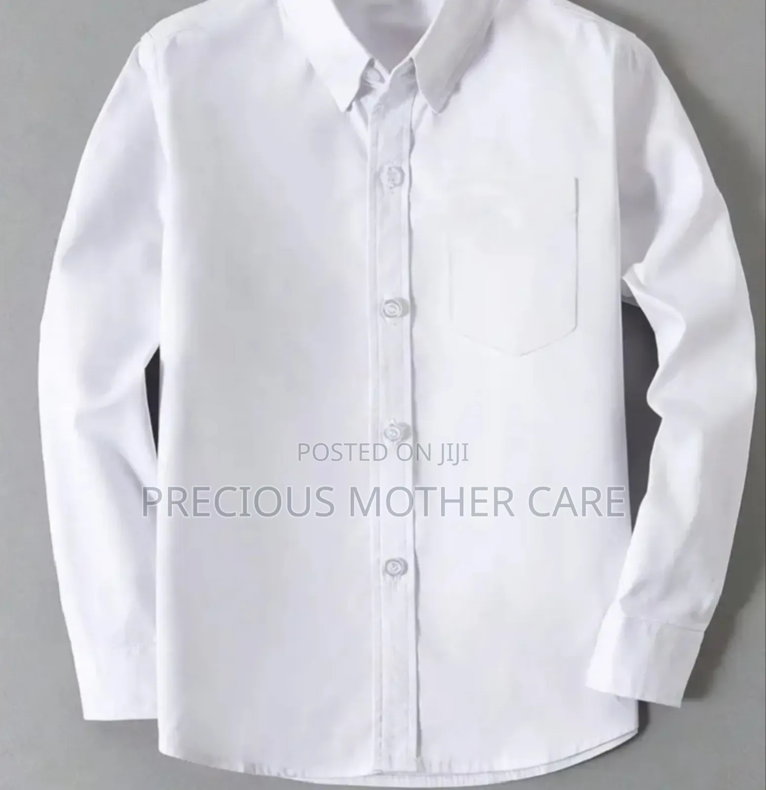 Children White Packing Shirt