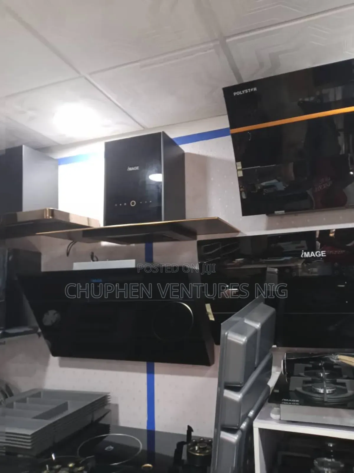 Kitchen Heat/Smoke Extractor Hood