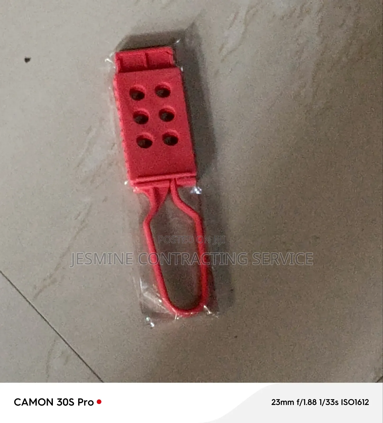 Plastic Hasp For Lockout