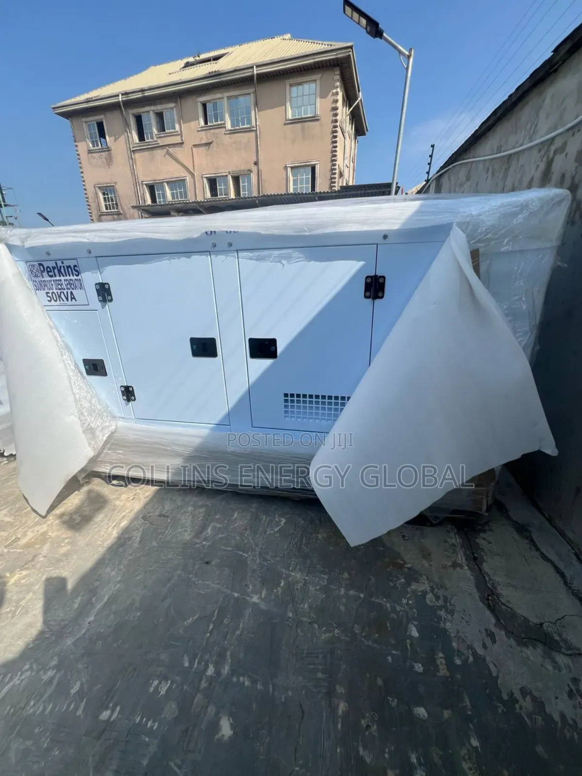 50kva Uk Perkins Soundproof Copper Coil Generator