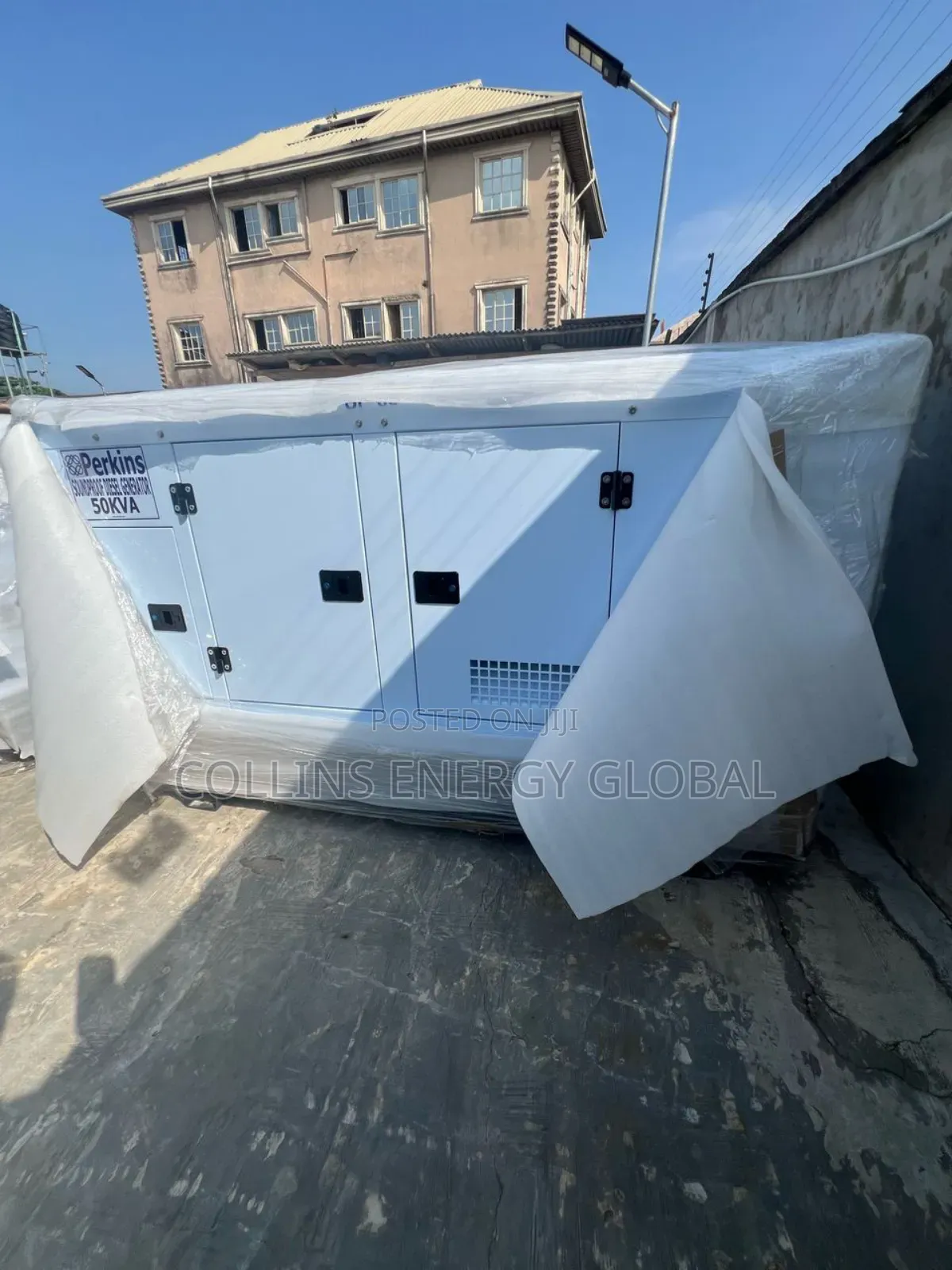 50kva Uk Perkins Soundproof Copper Coil Generator