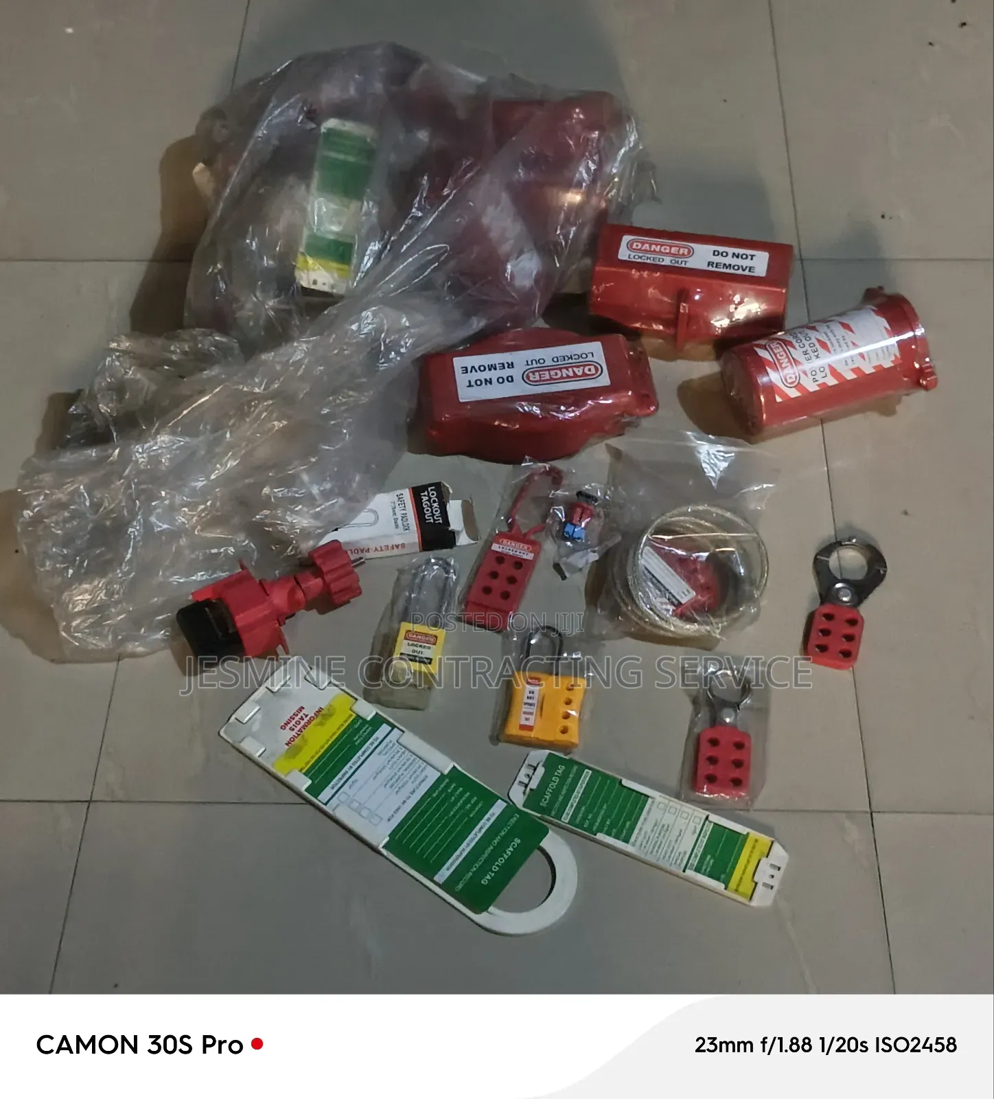 Lockout Tag Out Kit With Box