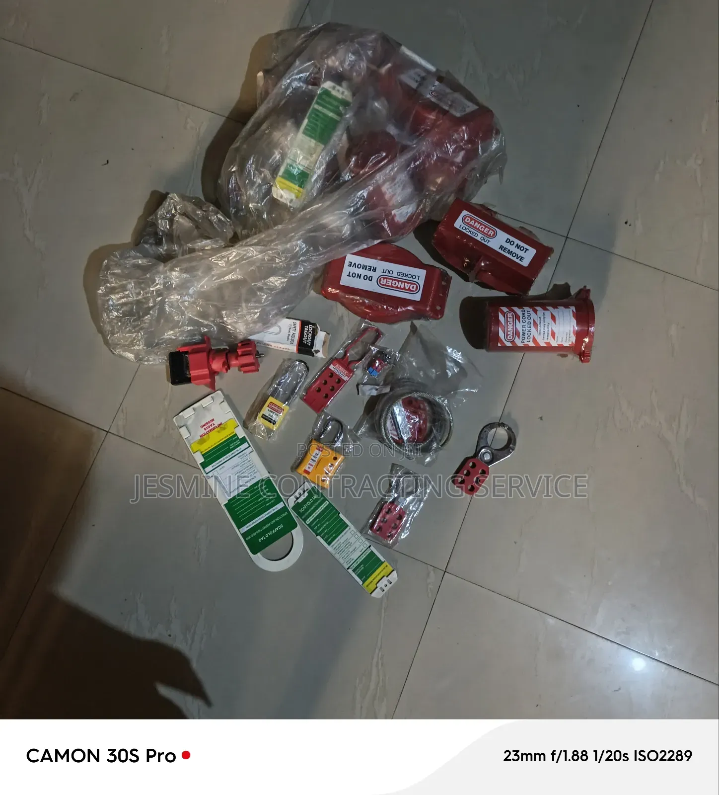 Lockout Tag Out Kit With Box