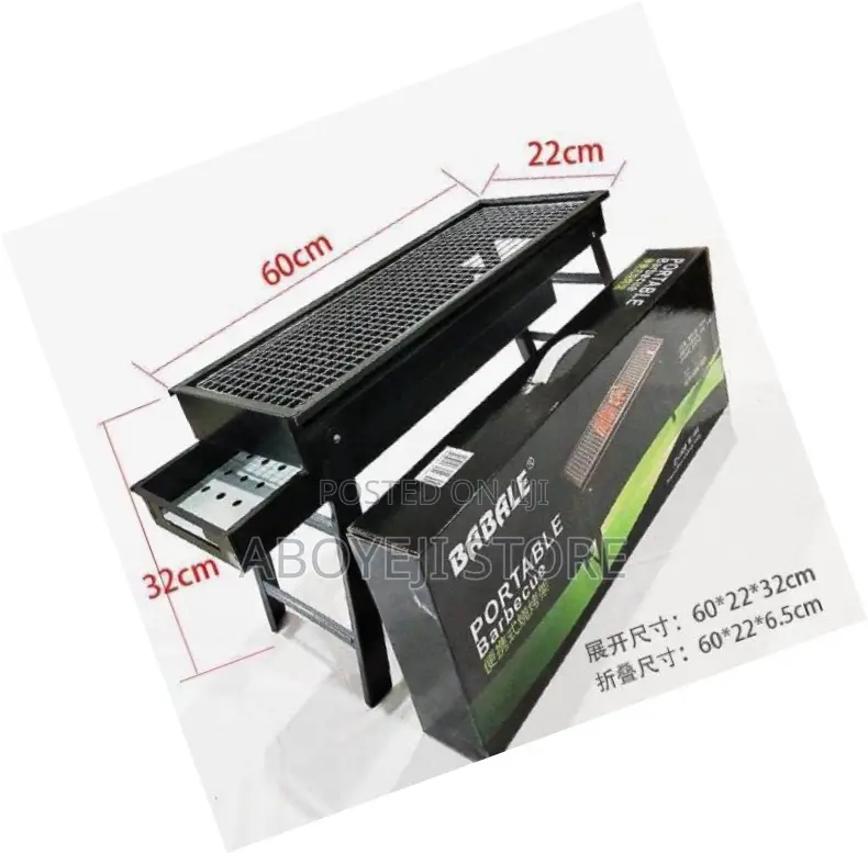Folding Household Outdoor Barbecue Grill