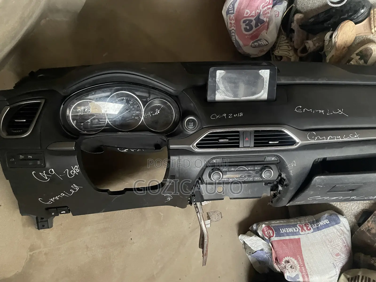 Replacement for Complete Deash Board Mazda Cx-9 2017 2018