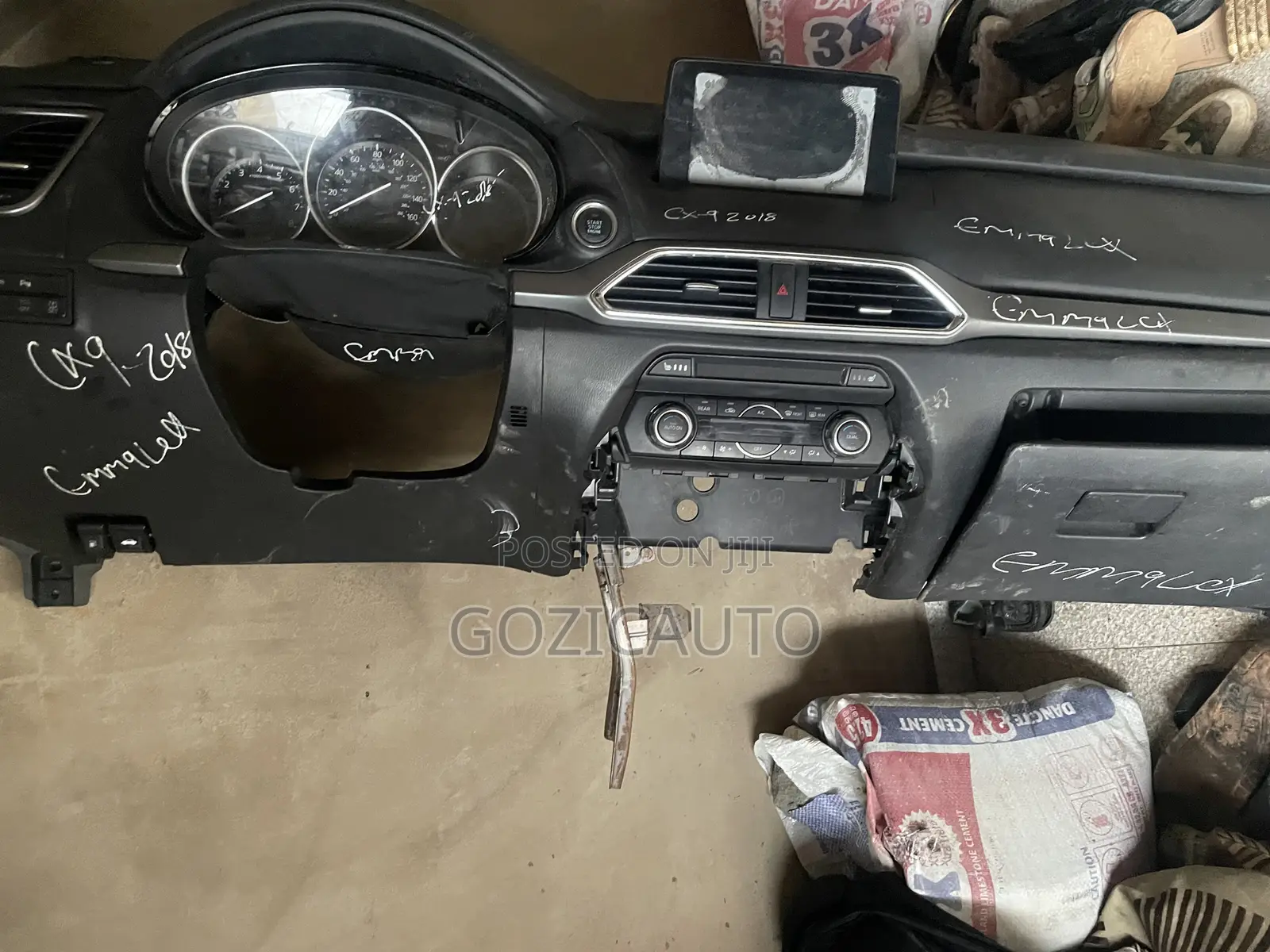 Replacement for Complete Deash Board Mazda Cx-9 2017 2018