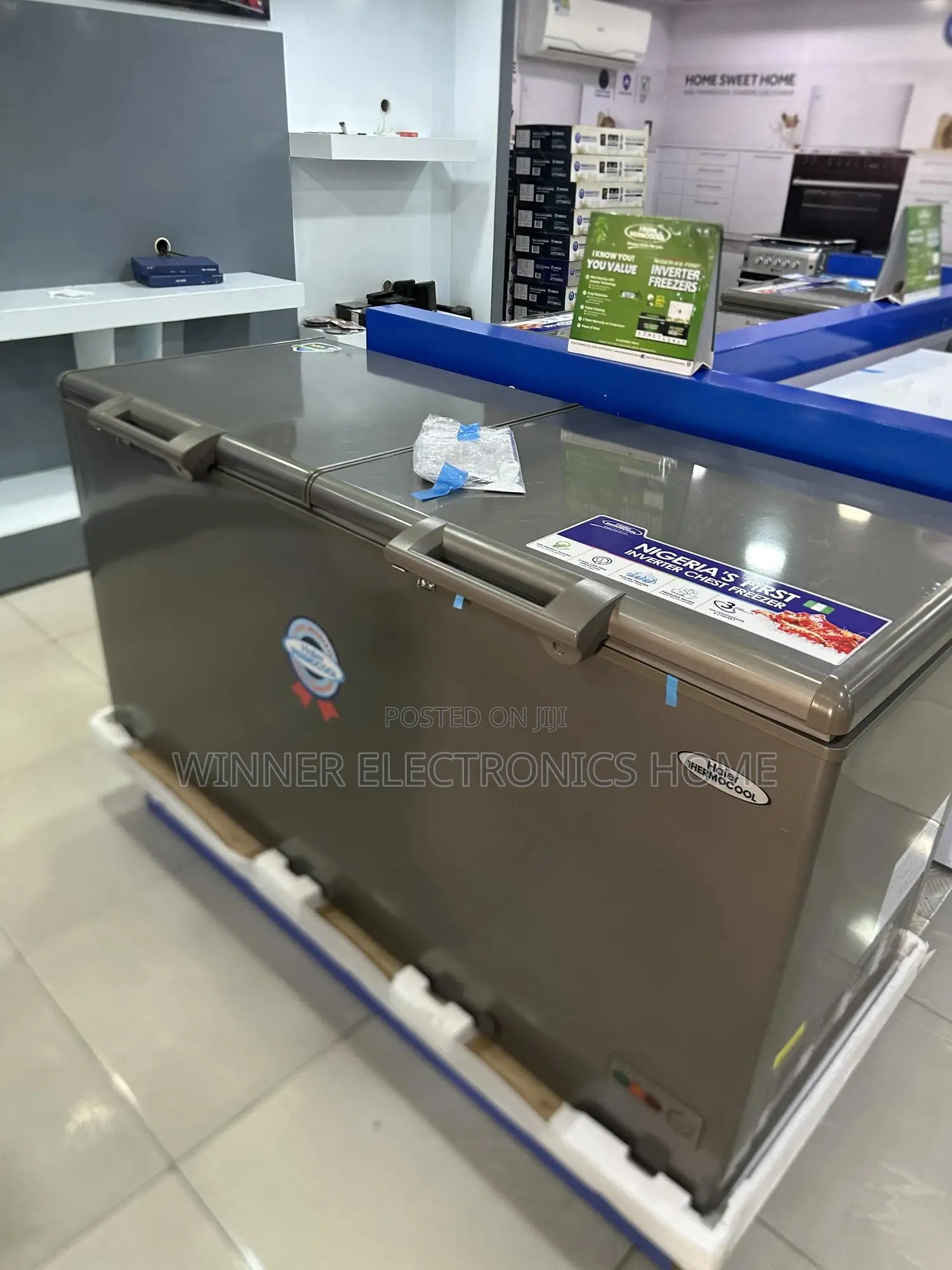 Haier Thermocool Inverter Chest Freezer 519 Liters