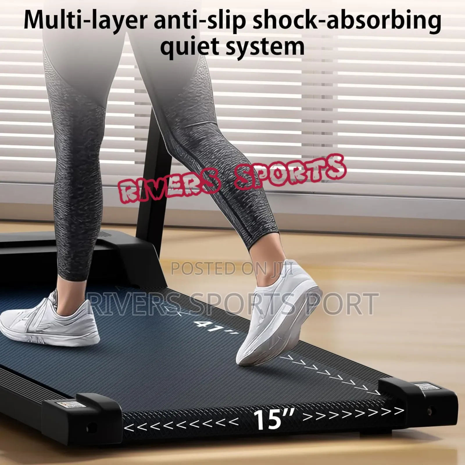 BRAND NEW 2.5hp Supermaxpro Plateform Treadmill With Cup, Phone Holder