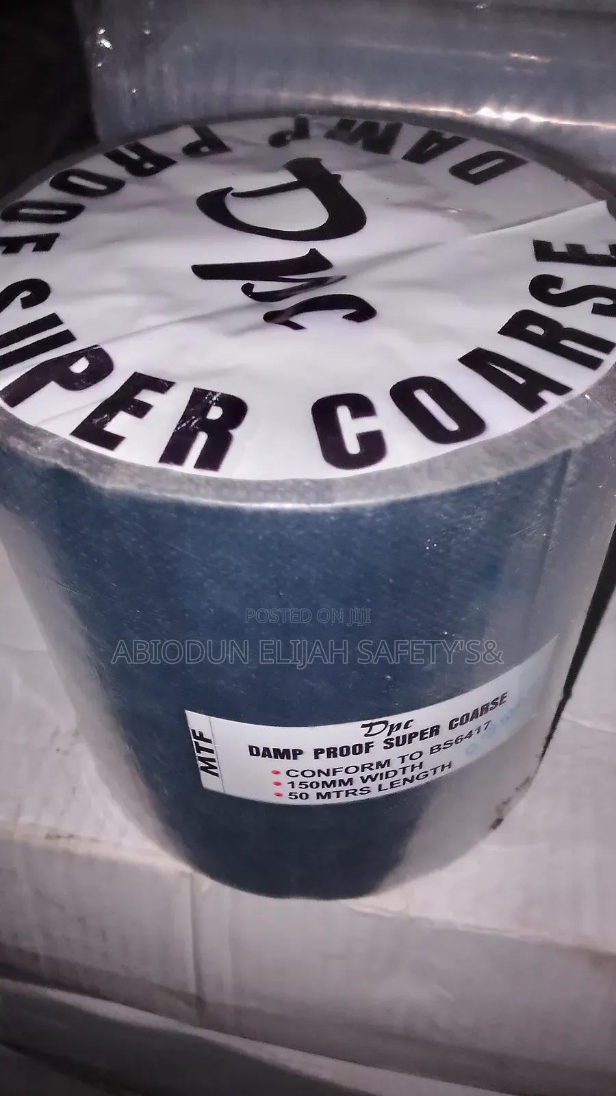 DPC/Damp Proof Course Rubber 150mm Width×50meters 6"Block