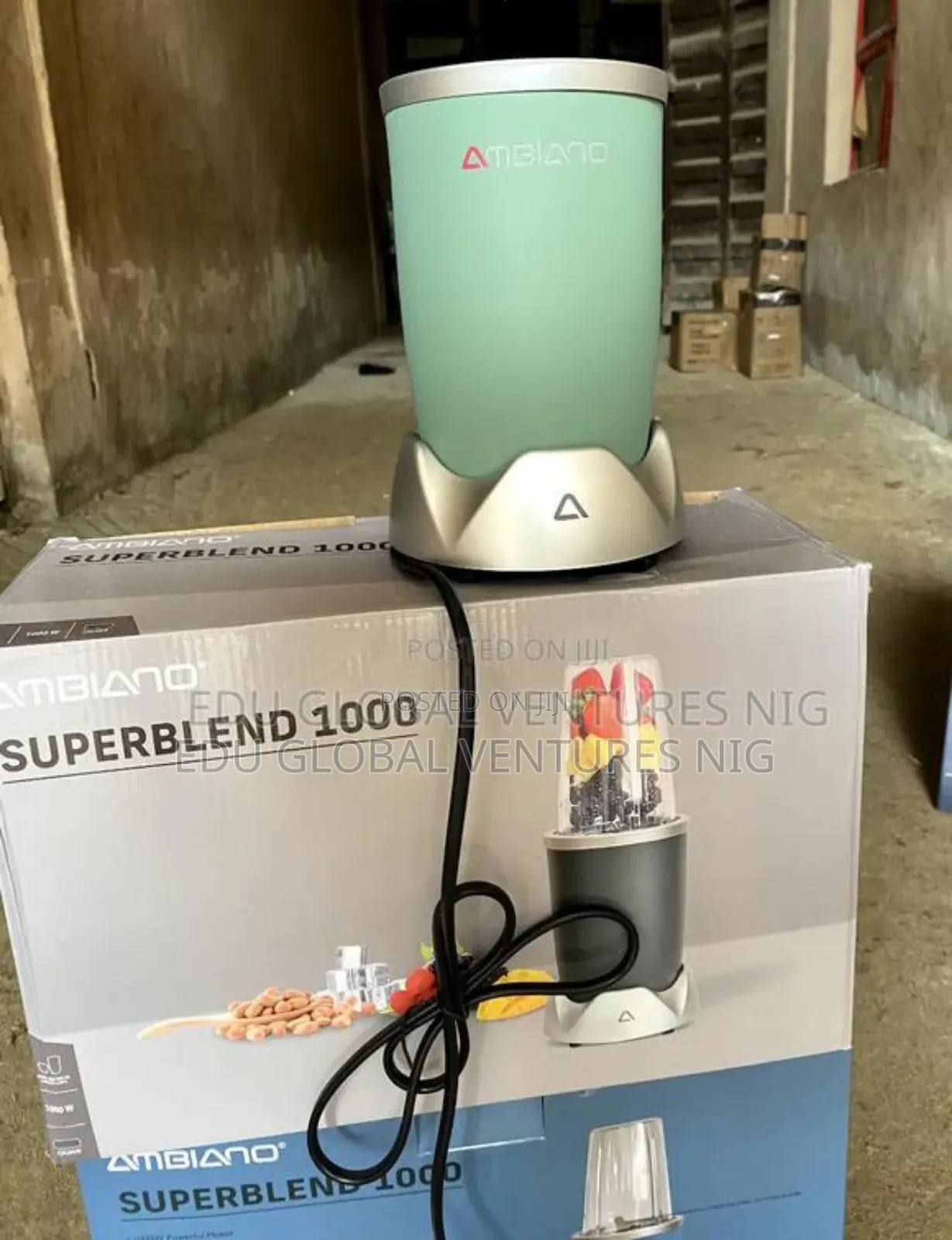 Ambiano Superblend 1000 Premium Smoothie Blender. 1000watts