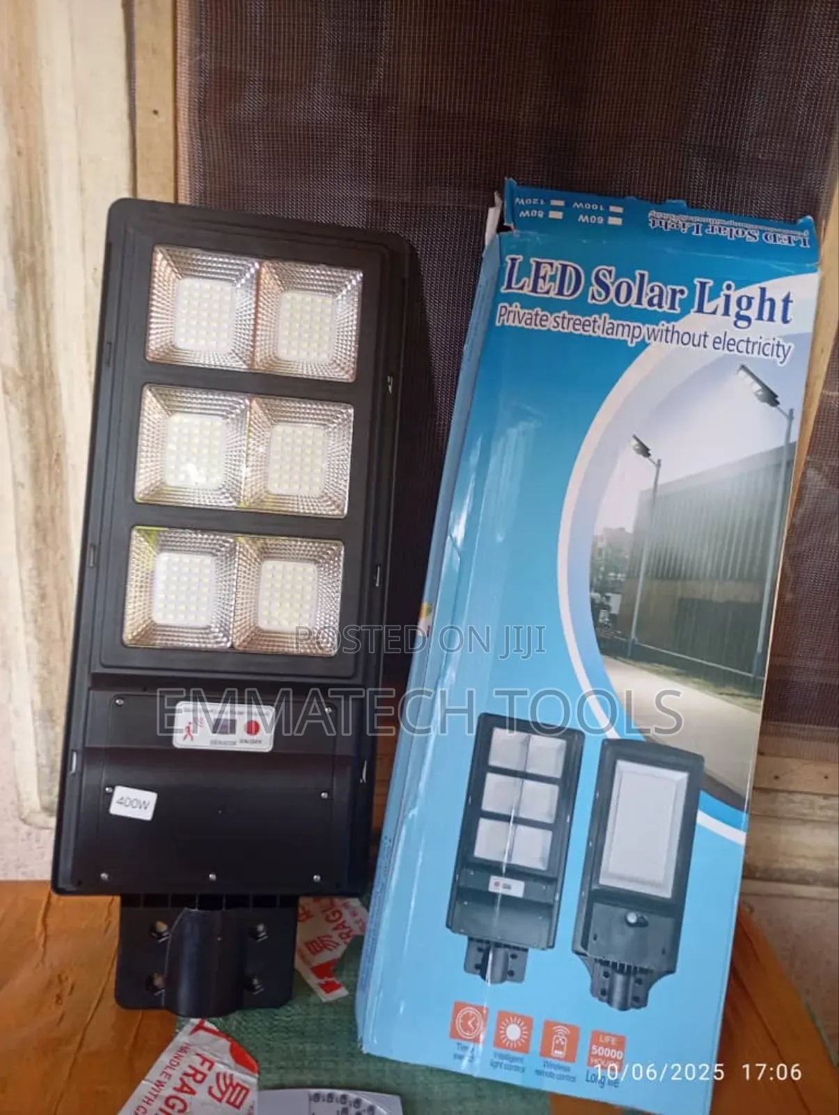 8 Eye Solar Street Light