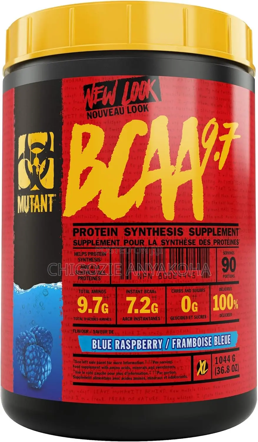 Mutant Bcaa 9.7 Supplement Bcaa Powder With Micronized Amino