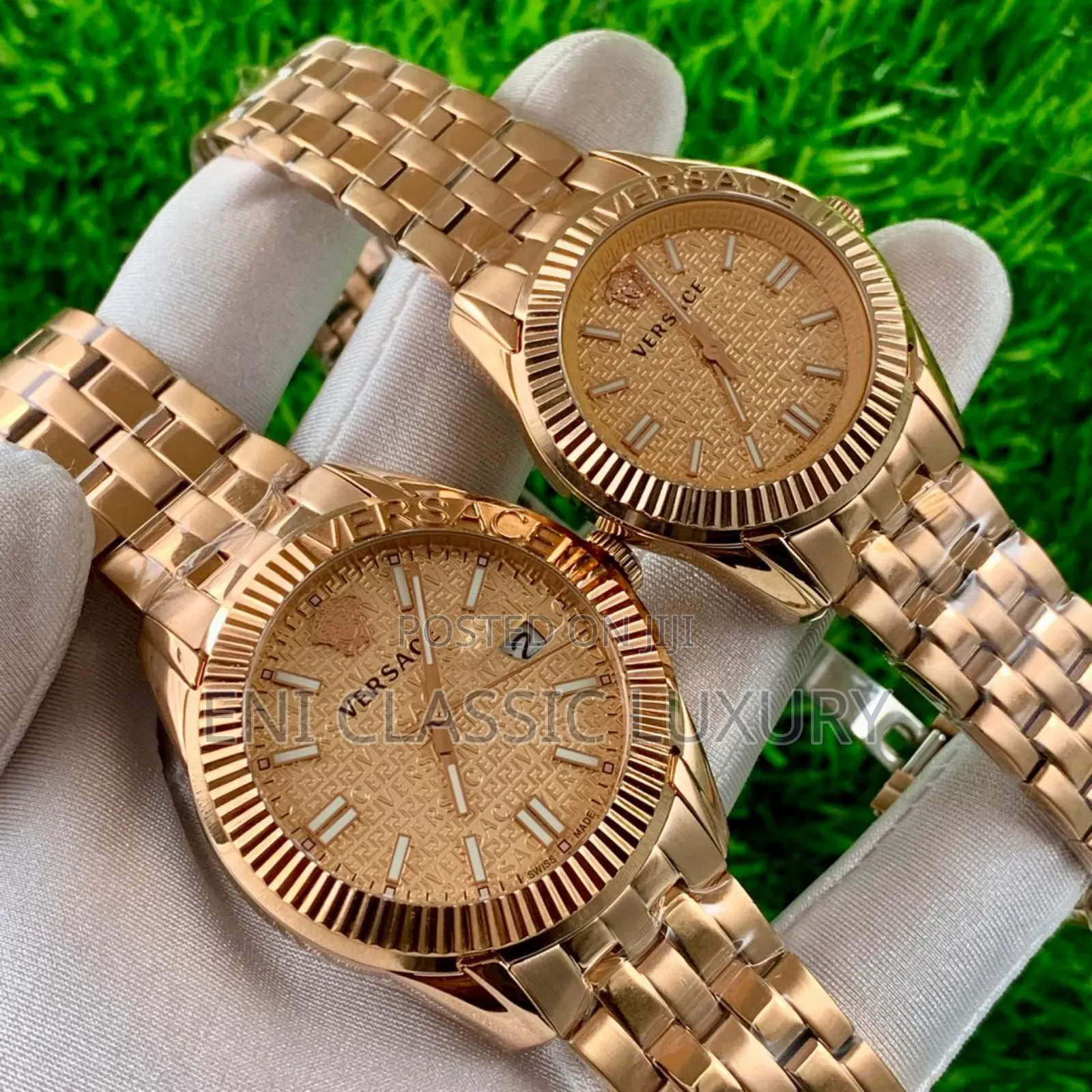 Pure Quality Luxury Wristwatche Versace Well Branded Package