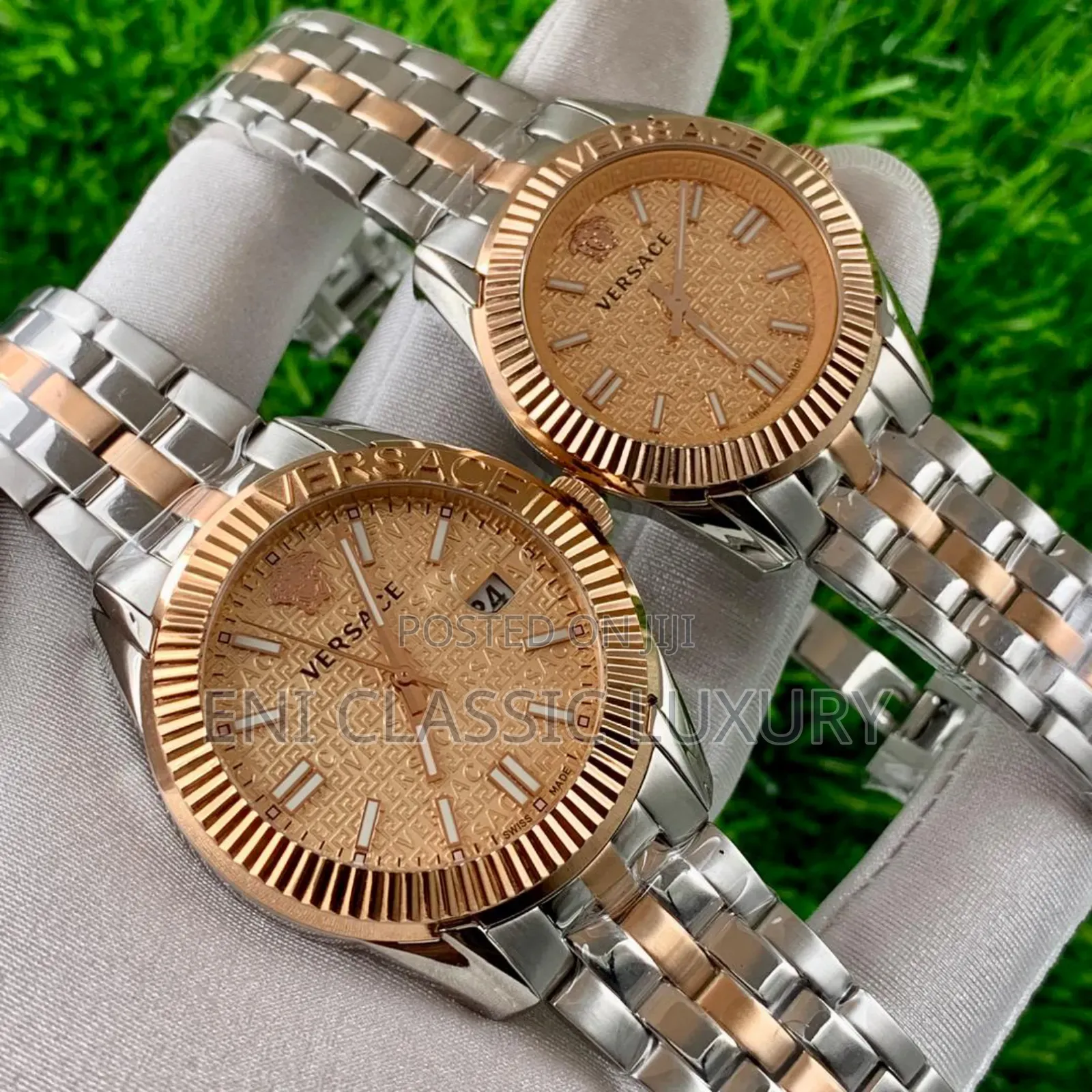 Pure Quality Luxury Wristwatche Versace Well Branded Package