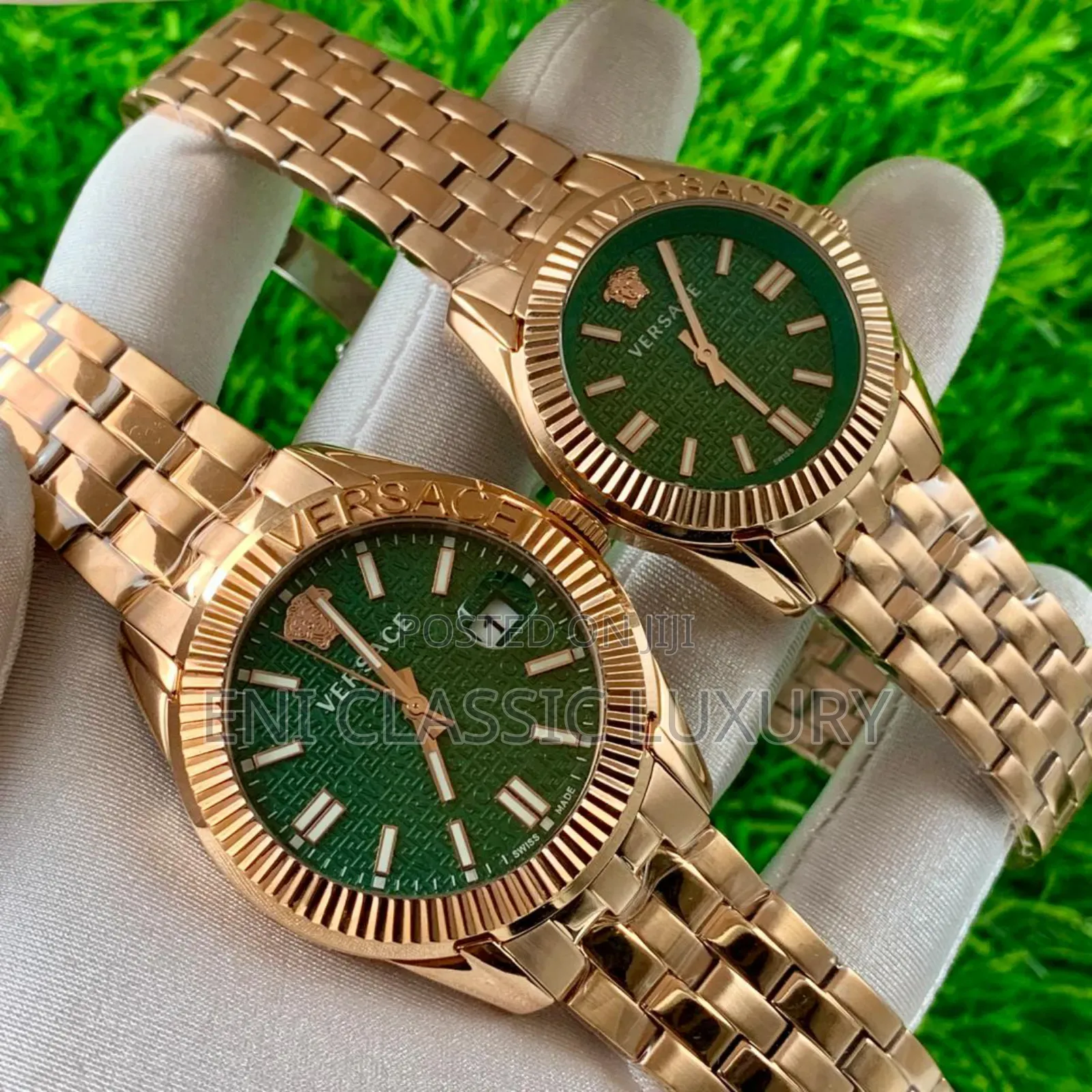 Pure Quality Luxury Wristwatche Versace Well Branded Package
