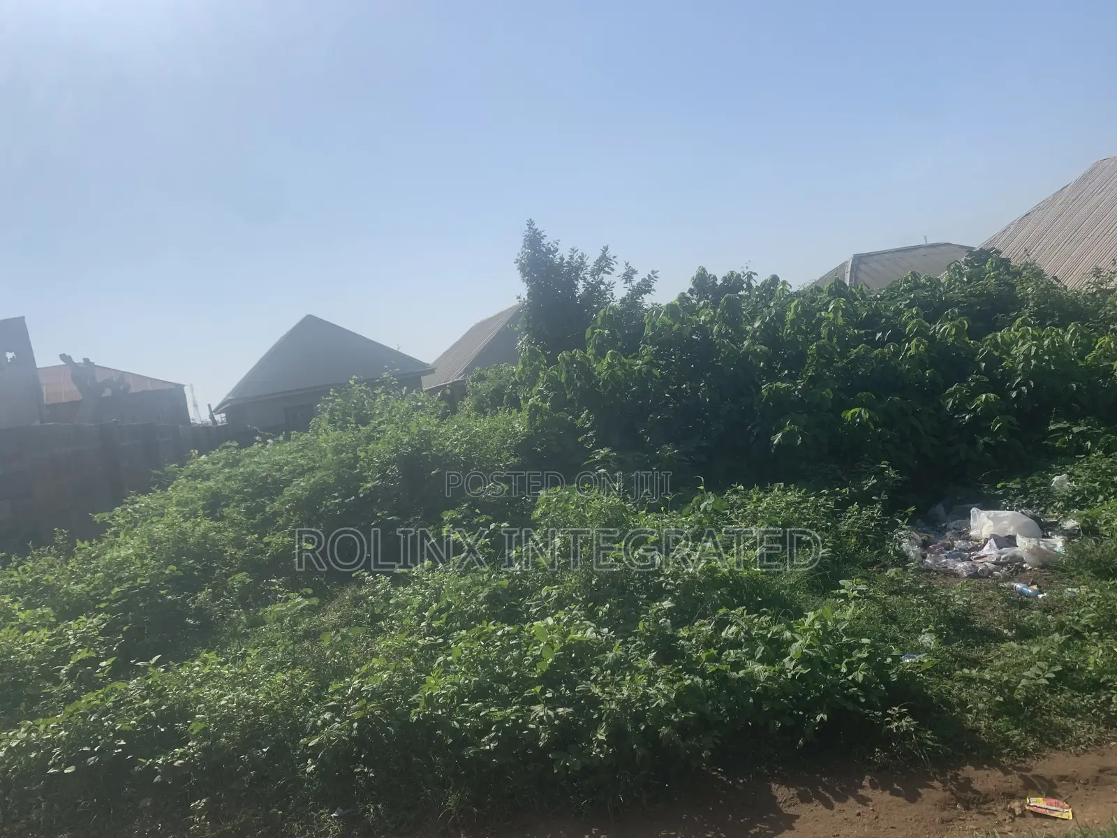 A Plot of Land With Perimeter Fence for Sale