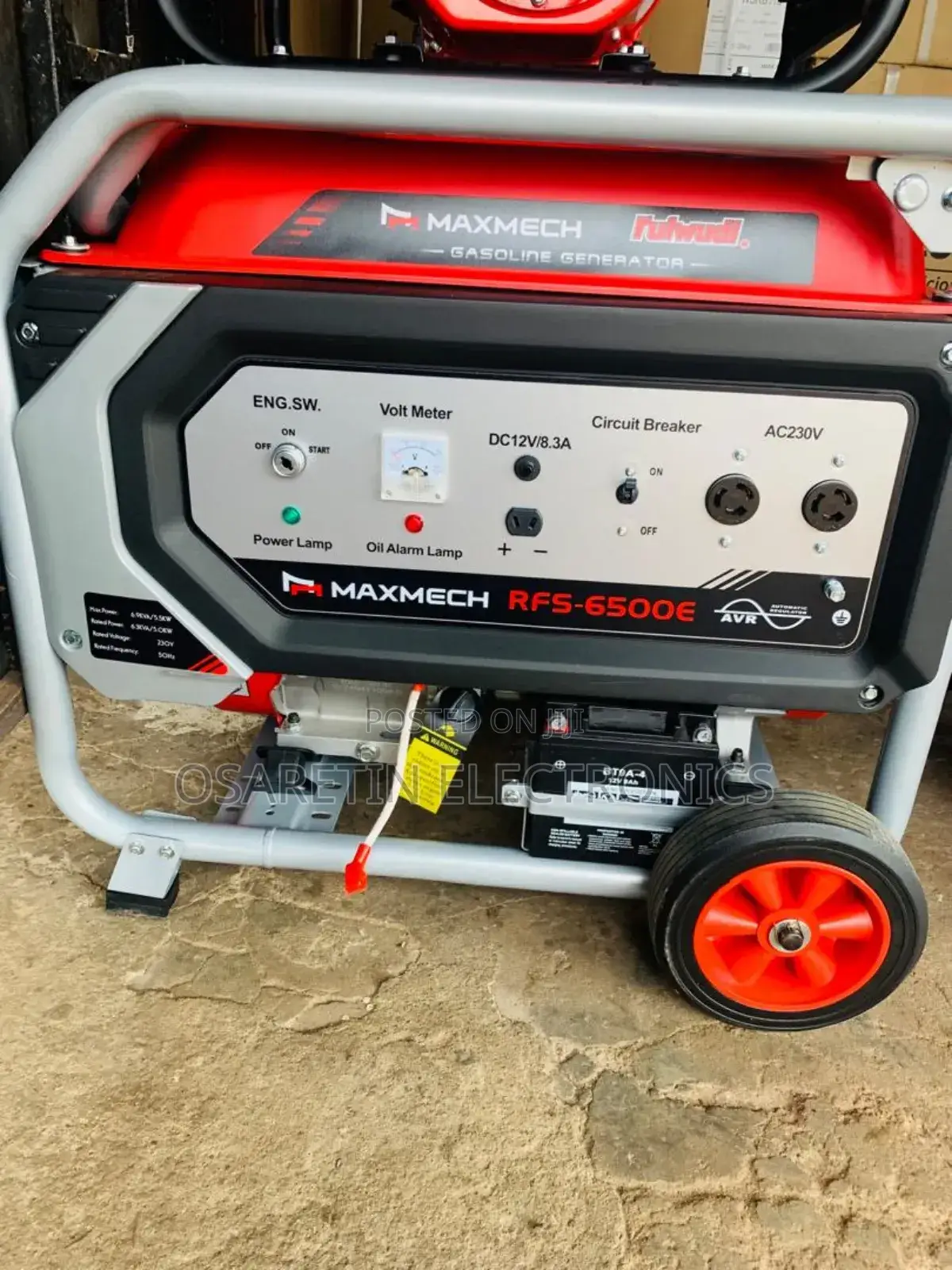 Original Maxmech Generator 6.5kva for All Your Work