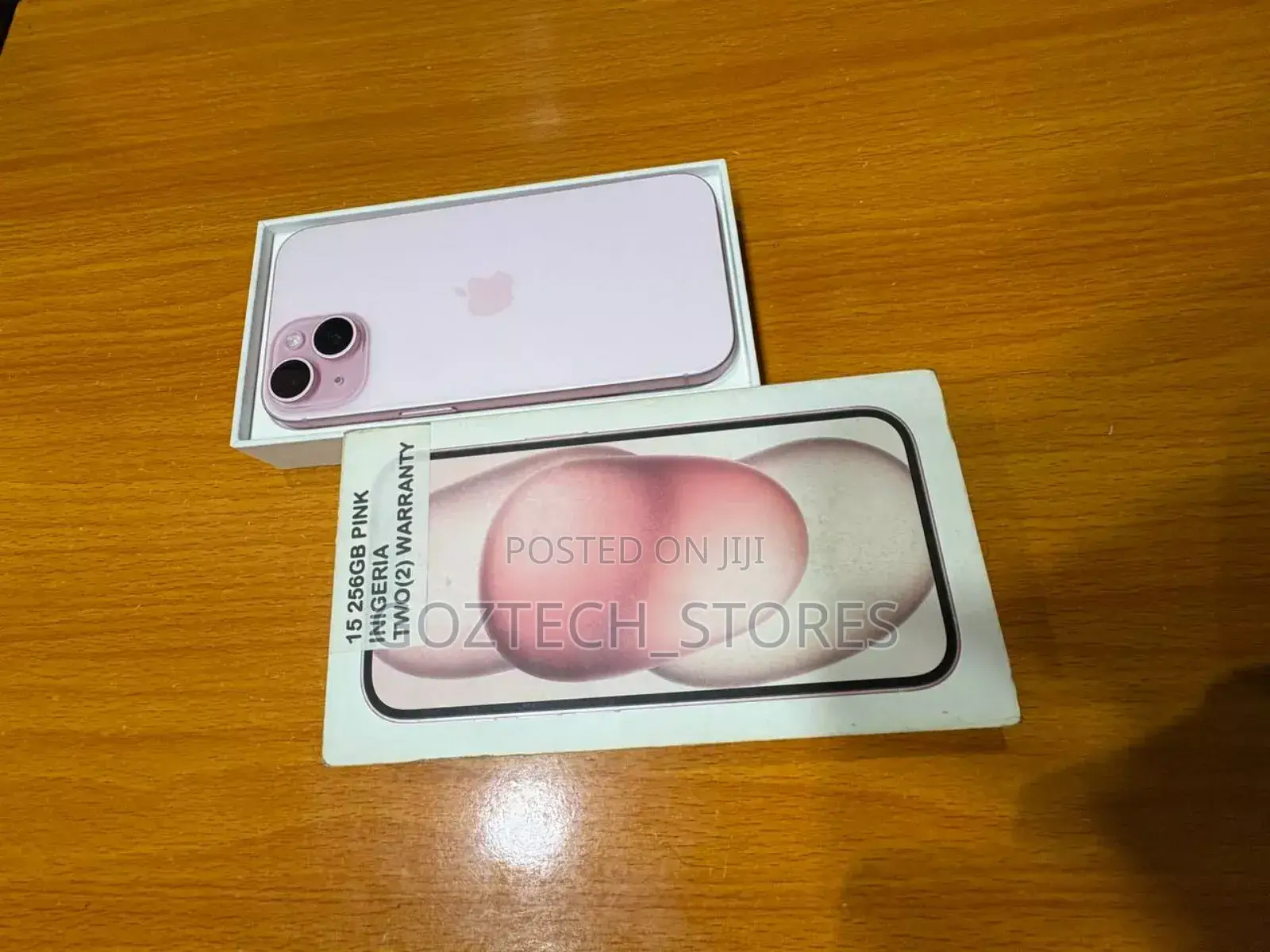 New Apple iPhone 15 256 GB Pink