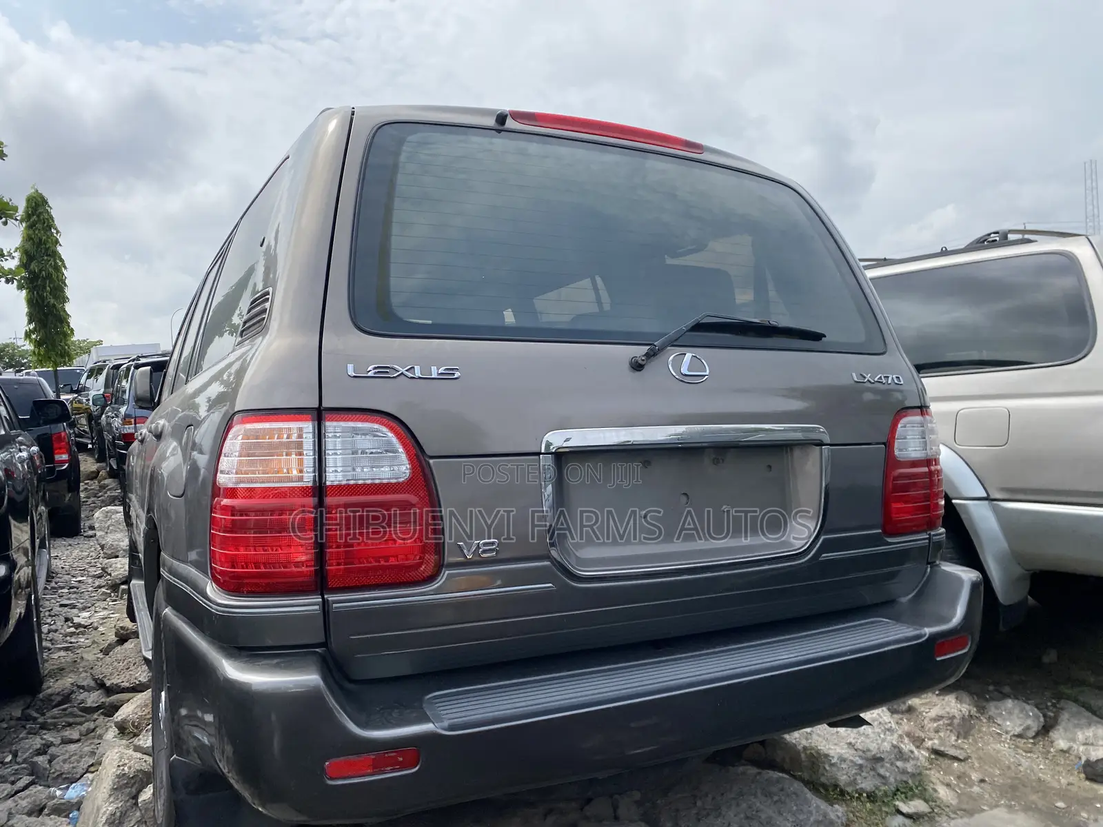 Lexus LX 470 AWD 2003 Gray