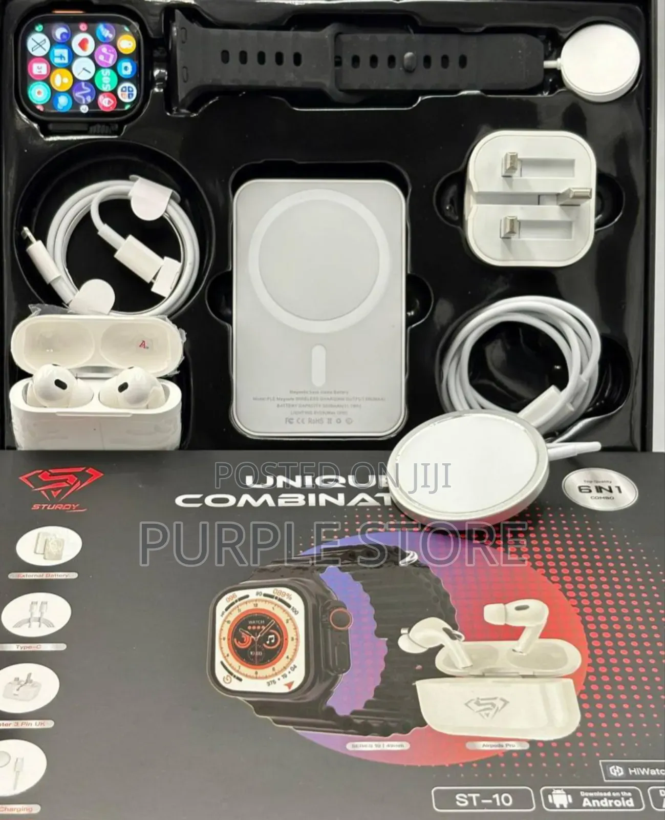 Sturdy St-10 Combo Smartwatch