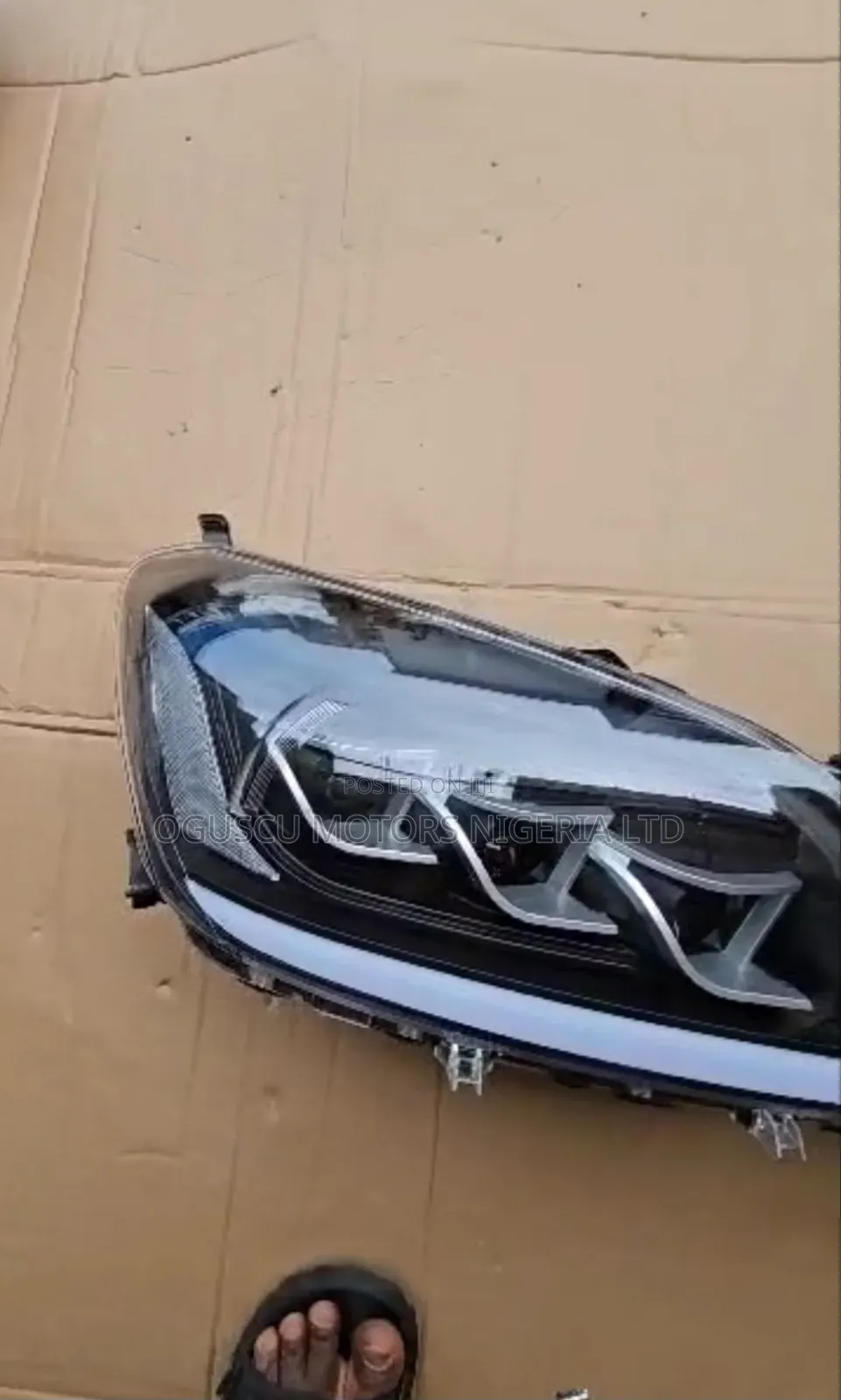 Headlamp Rav4 2010-2012 Led 3 Touch