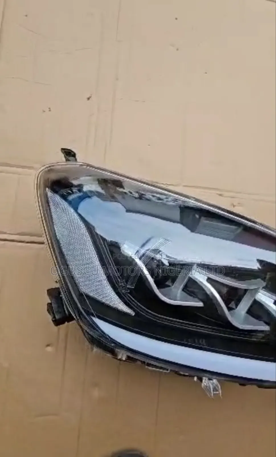 Headlamp Rav4 2010-2012 Led 3 Touch